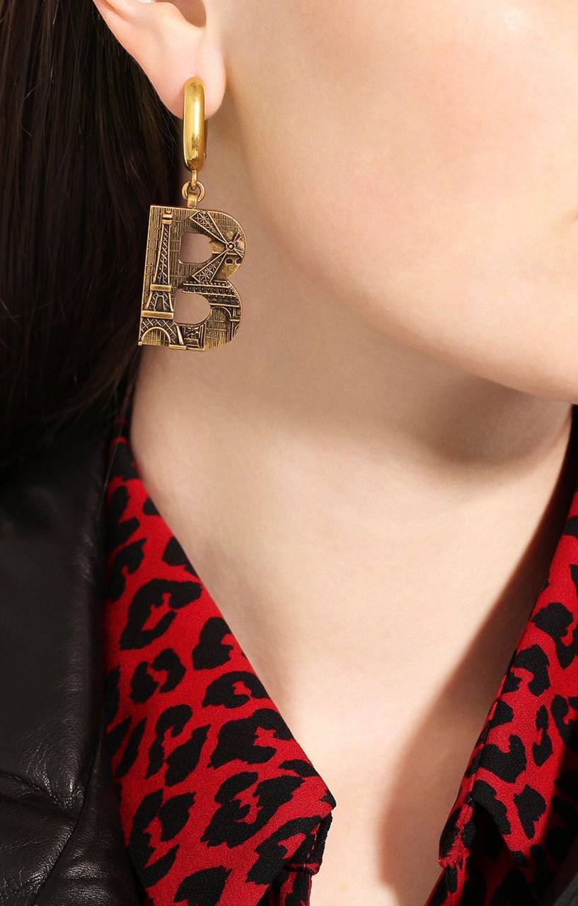 Премиум серьги Balenciaga BP-23945 Премиум серьги Balenciaga BP-23945