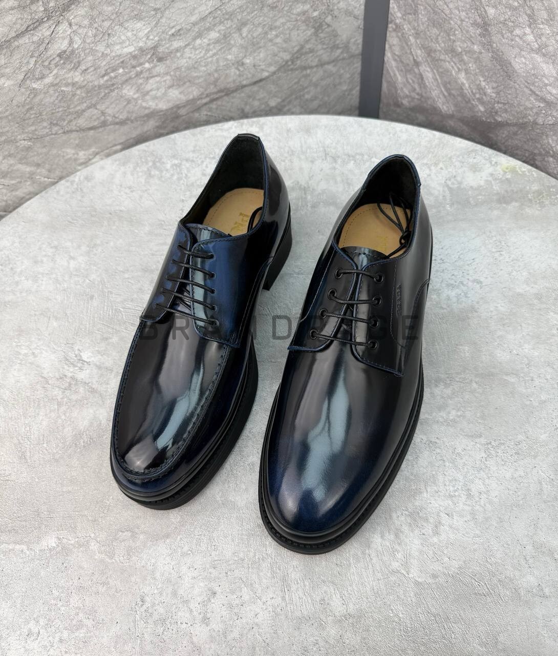 Туфли дерби из натуральной кожи Prada BPLUX5446 Туфли дерби из натуральной кожи Prada BPLUX5446