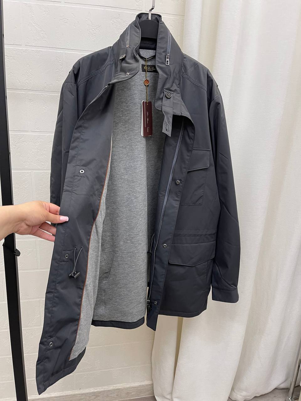 Мужская куртка повседневная Loro Piana BP-48977 Мужская куртка повседневная Loro Piana BP-48977