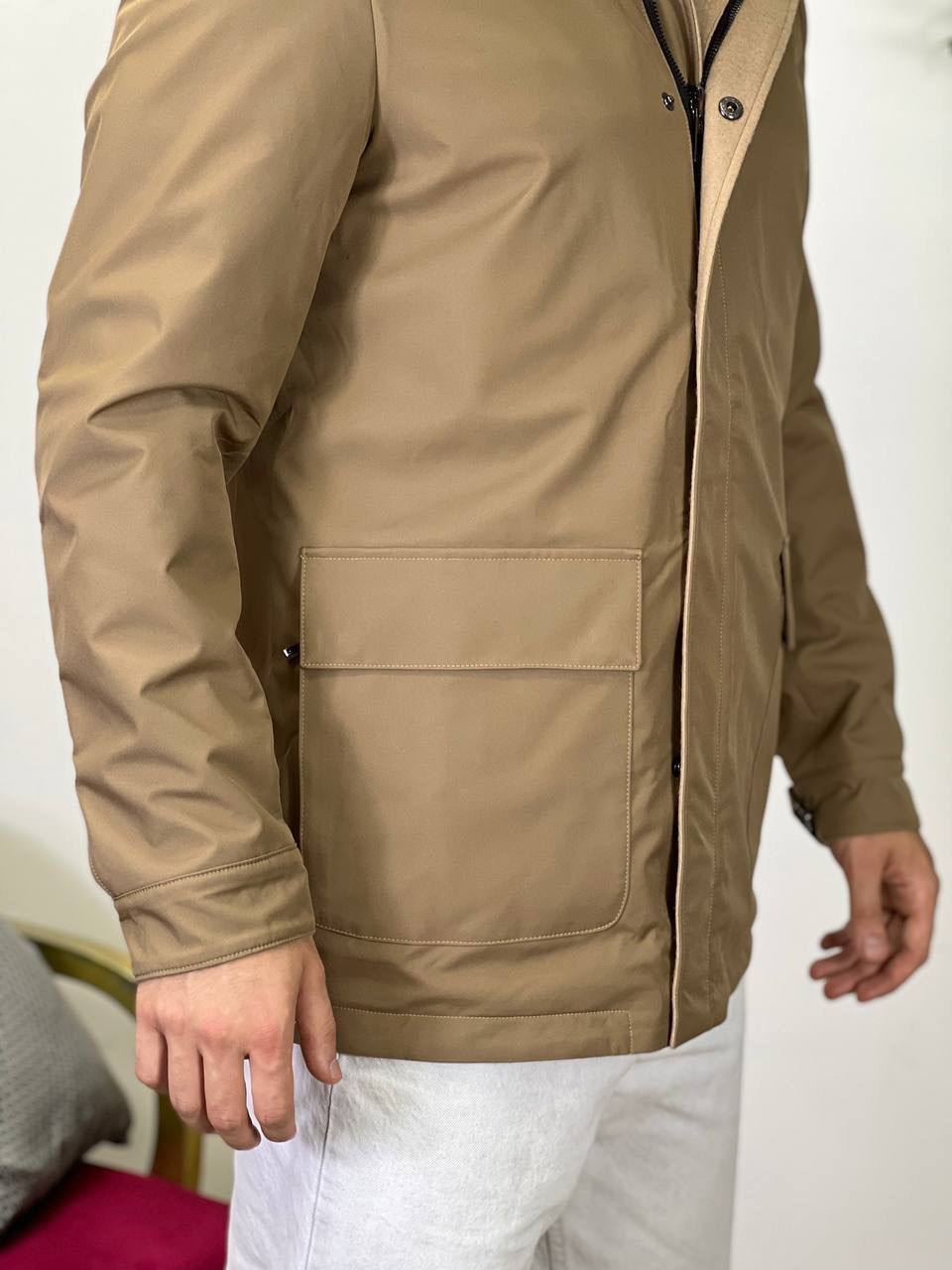 Двухсторонняя премиальная куртка Loro Piana BP-18911 Двухсторонняя премиальная куртка Loro Piana BP-18911