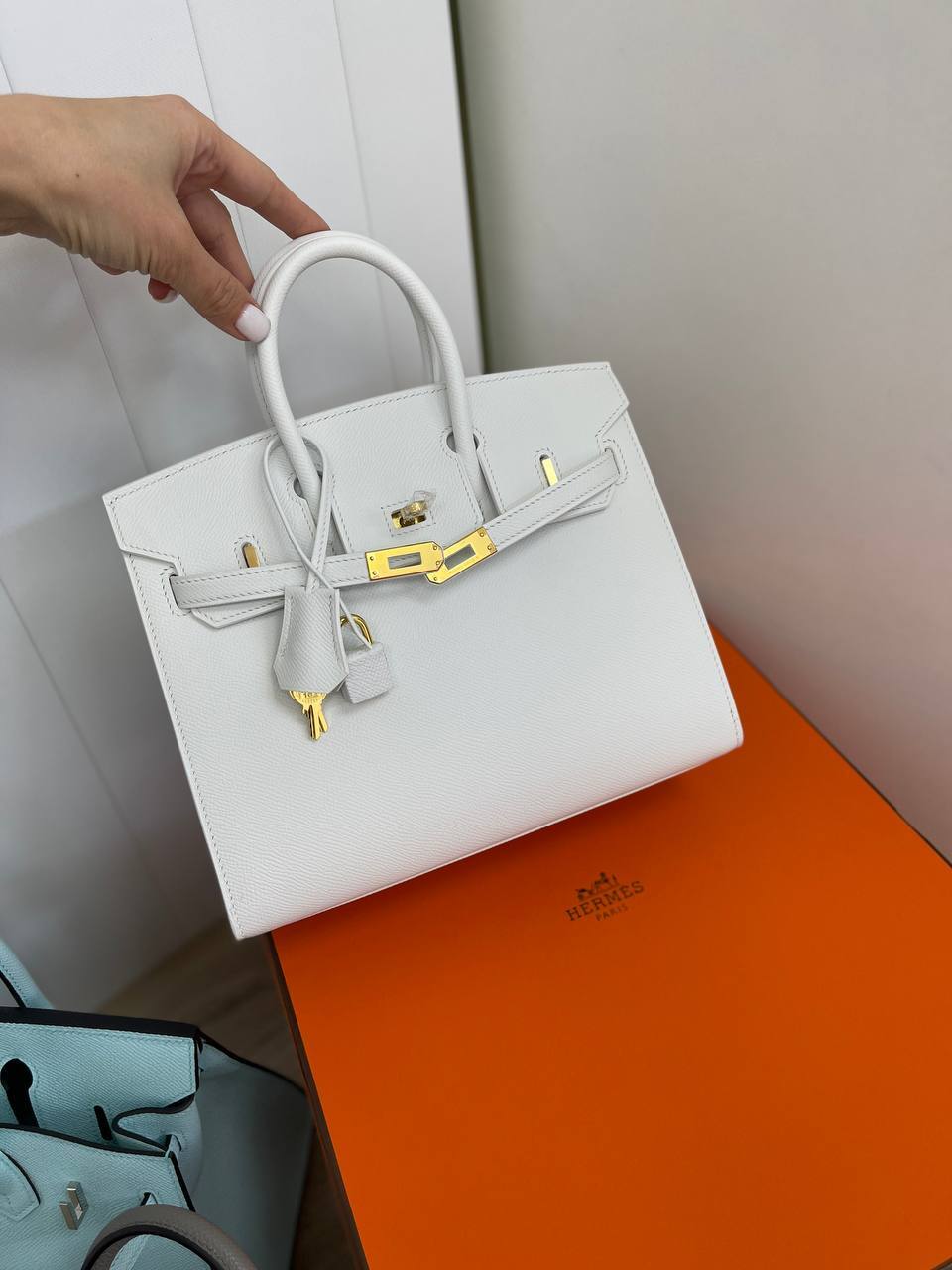 Сумка Birkin женская, Epsom, 25 см, премиум Hermes BP-35826 Сумка Birkin женская, Epsom, 25 см, премиум Hermes BP-35826