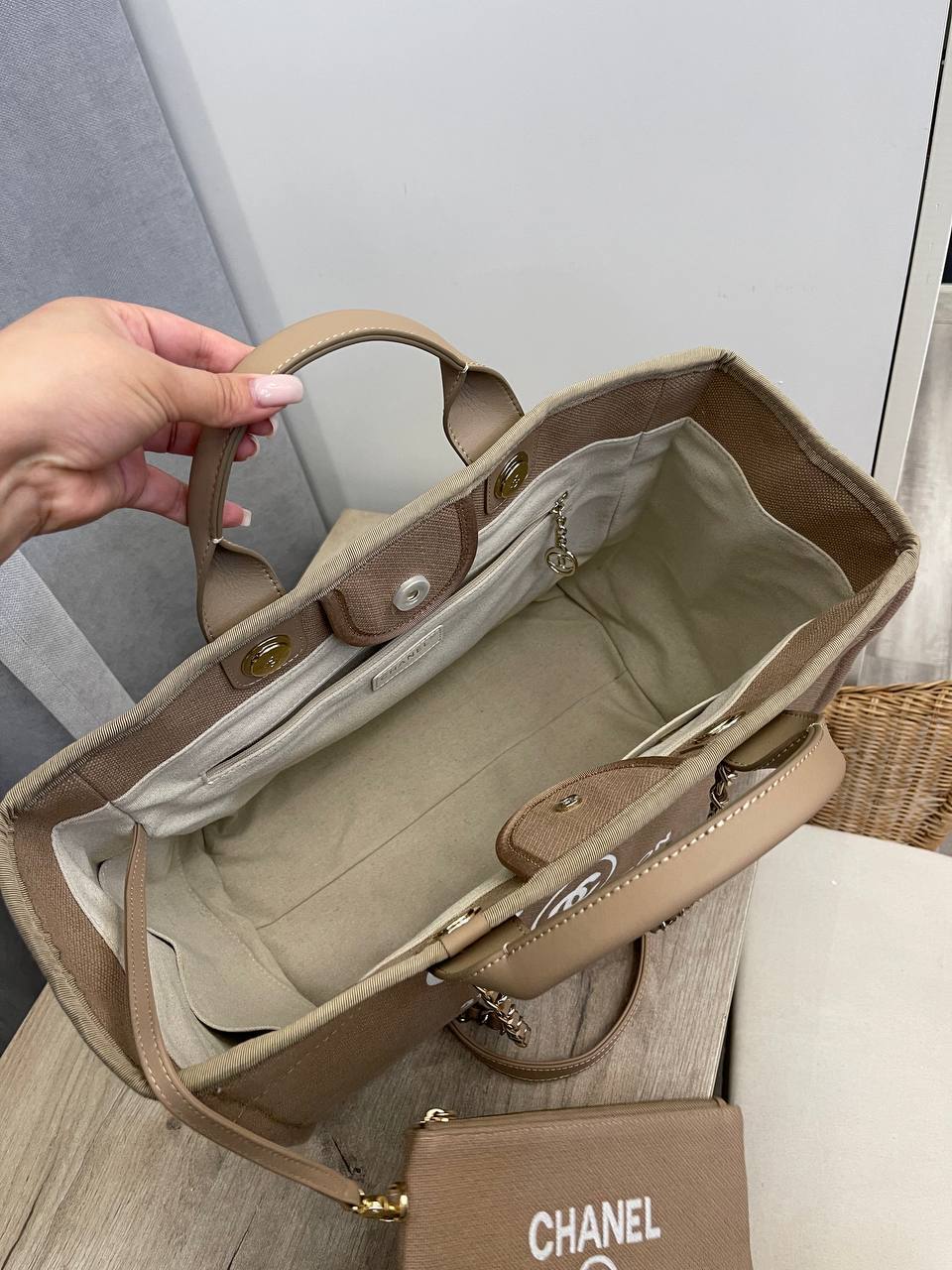 Элитная женская коричневая сумка Chanel BP-51478 Элитная женская коричневая сумка Chanel BP-51478