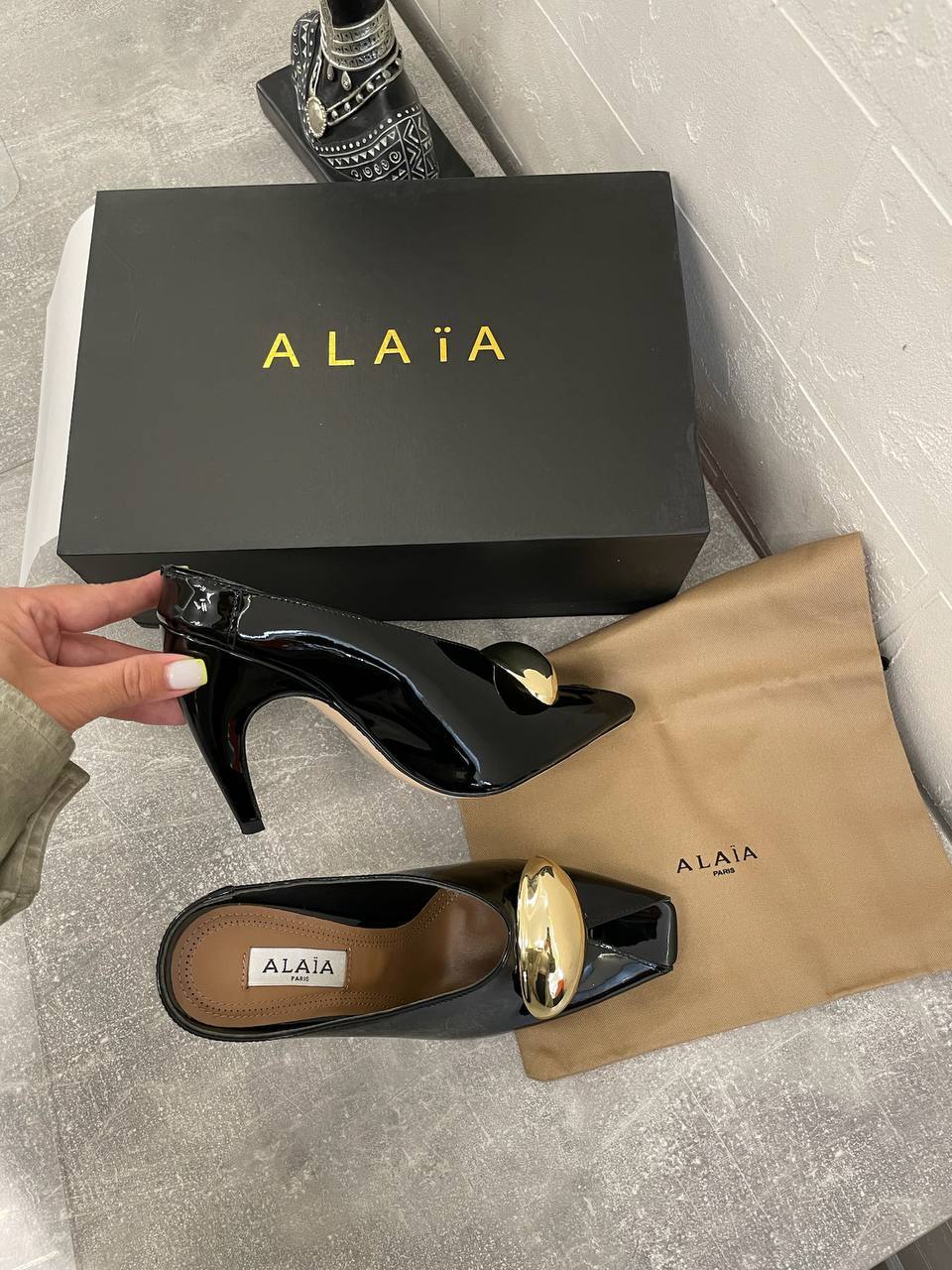 Трендовые туфли Alaia BP-51993 Трендовые туфли Alaia BP-51993