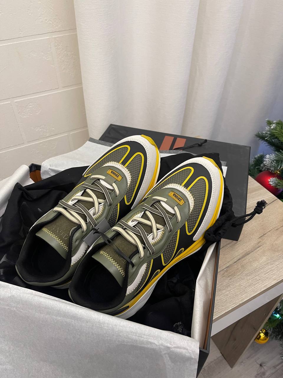 Лимитированные кроссовки ZEGNA BP-30192 Лимитированные кроссовки ZEGNA BP-30192