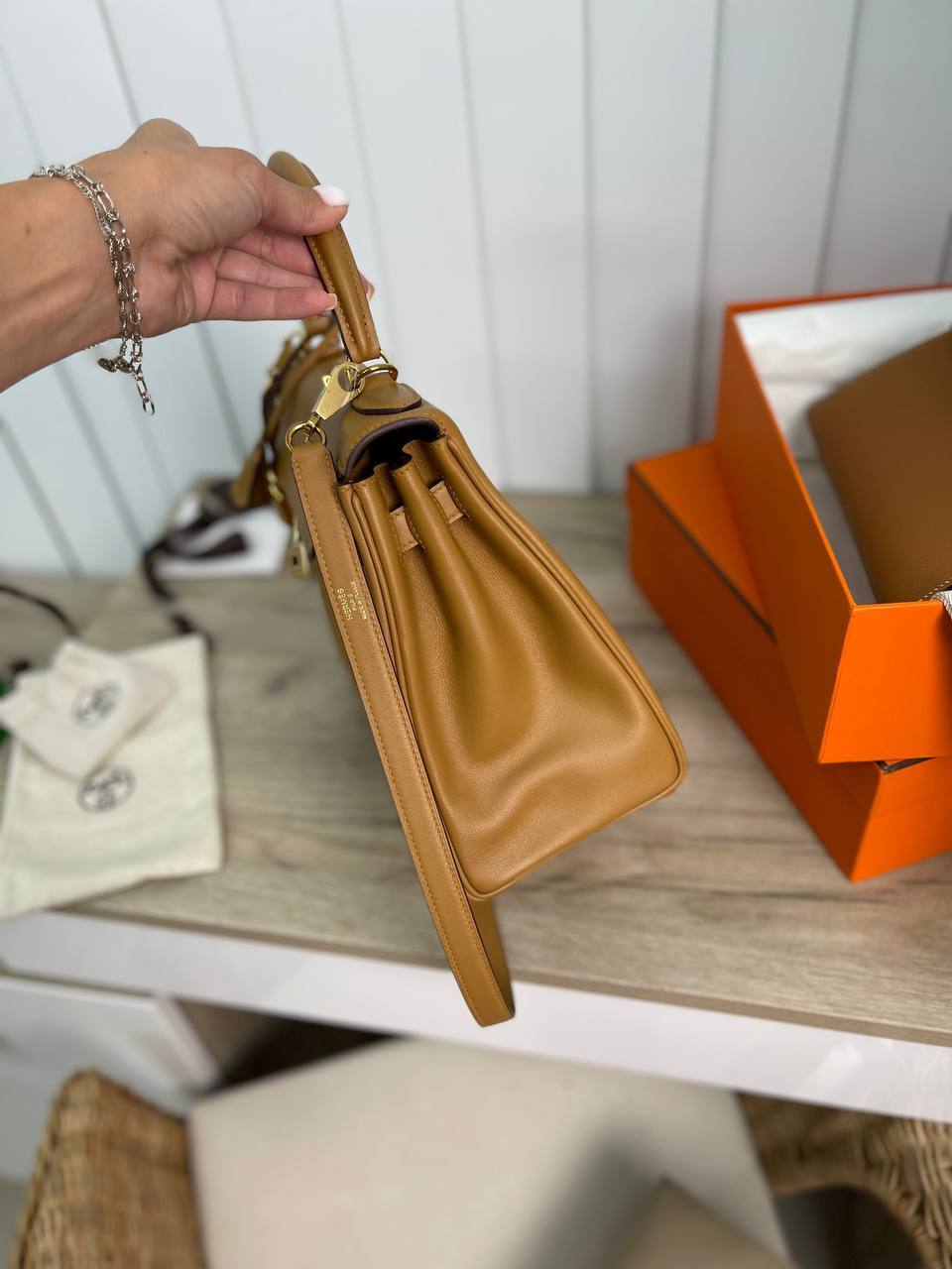 Коллекционная сумка Kelly, 28 см Hermes BP-16438 Коллекционная сумка Kelly, 28 см Hermes BP-16438