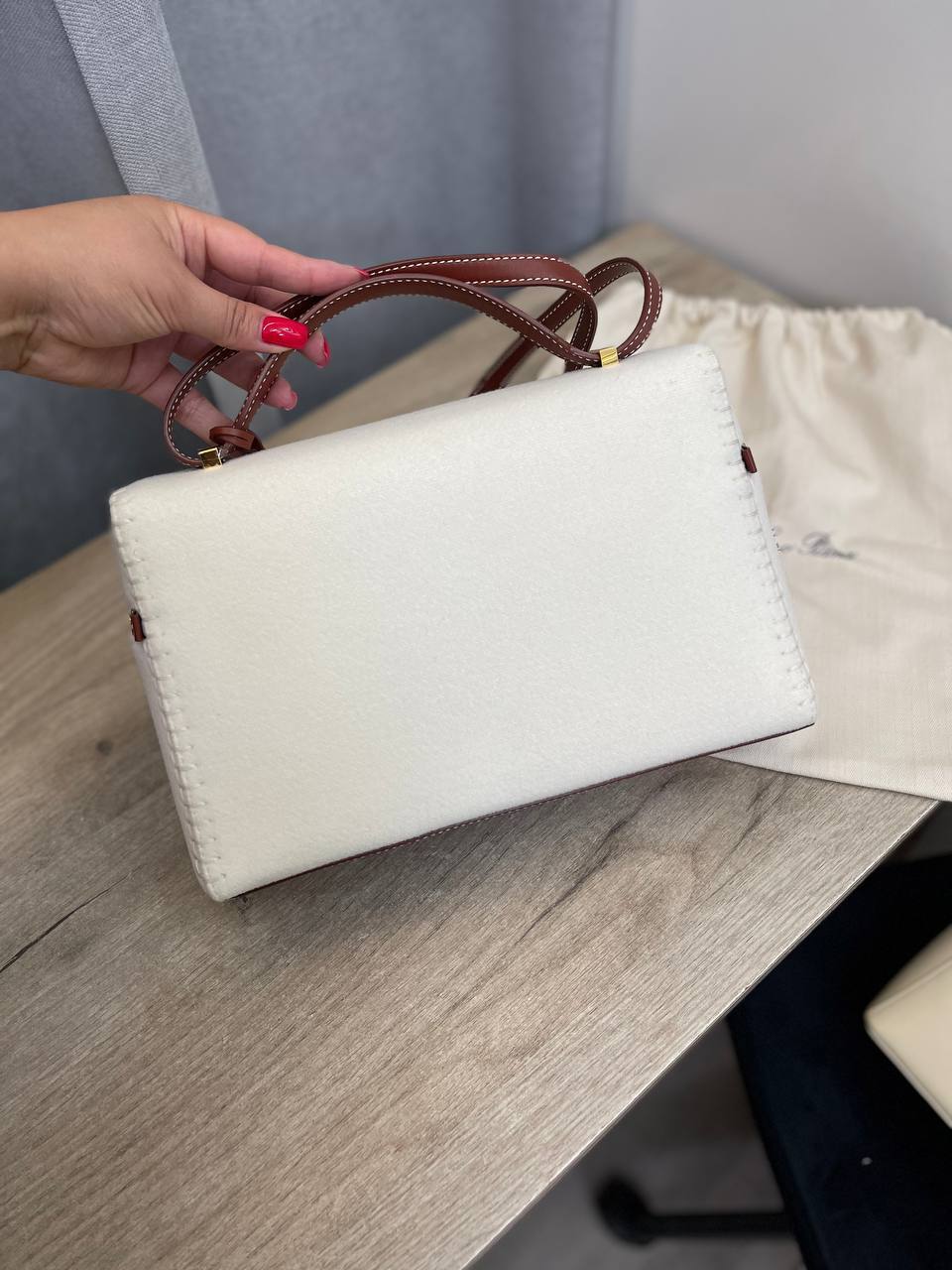 Коллекционная женская сумка Loro Piana BP-53110 Коллекционная женская сумка Loro Piana BP-53110