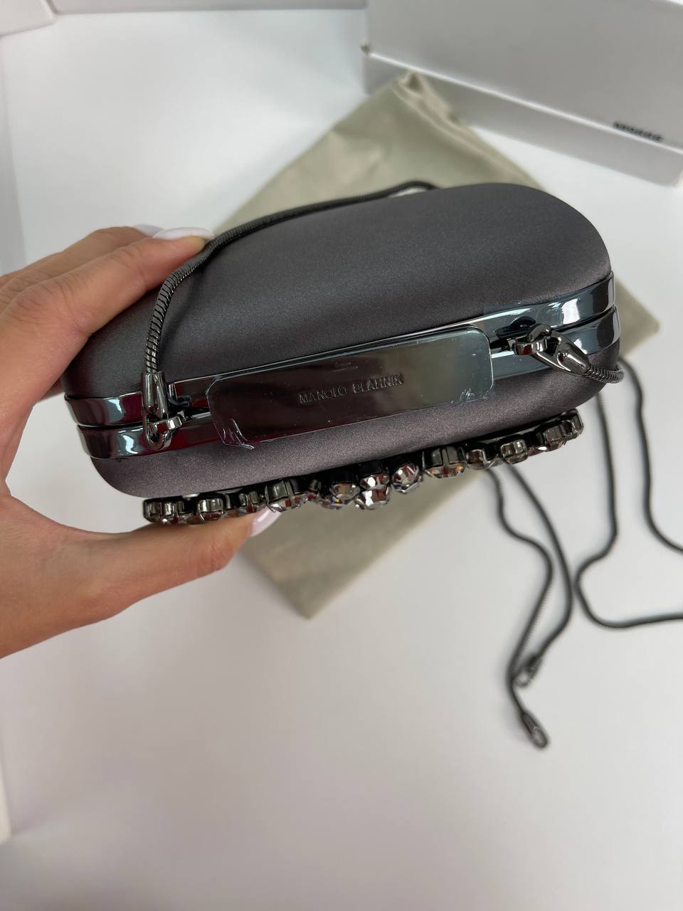 Клатч лимитированный Manolo Blahnik BP-17941 Клатч лимитированный Manolo Blahnik BP-17941
