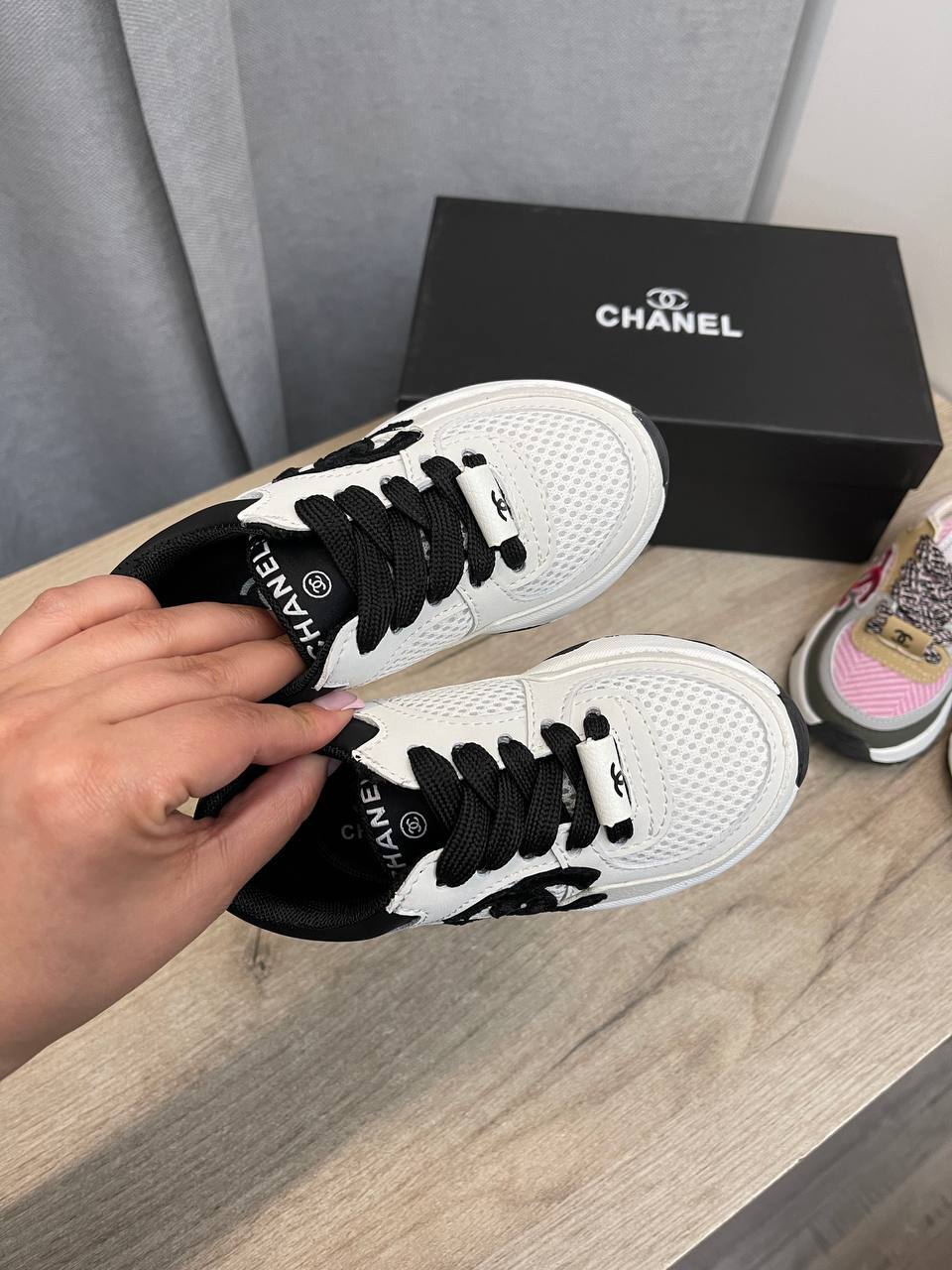 Премиальные кроссовки Chanel BP-49014 Премиальные кроссовки Chanel BP-49014