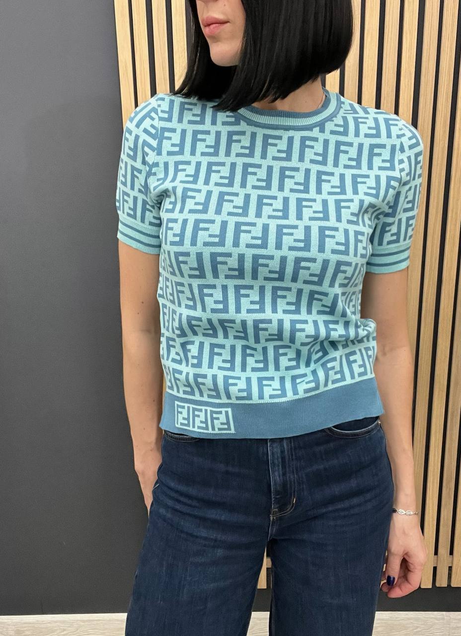 Fendi BP-49977 трикотажная футболка премиум Fendi BP-49977 трикотажная футболка премиум