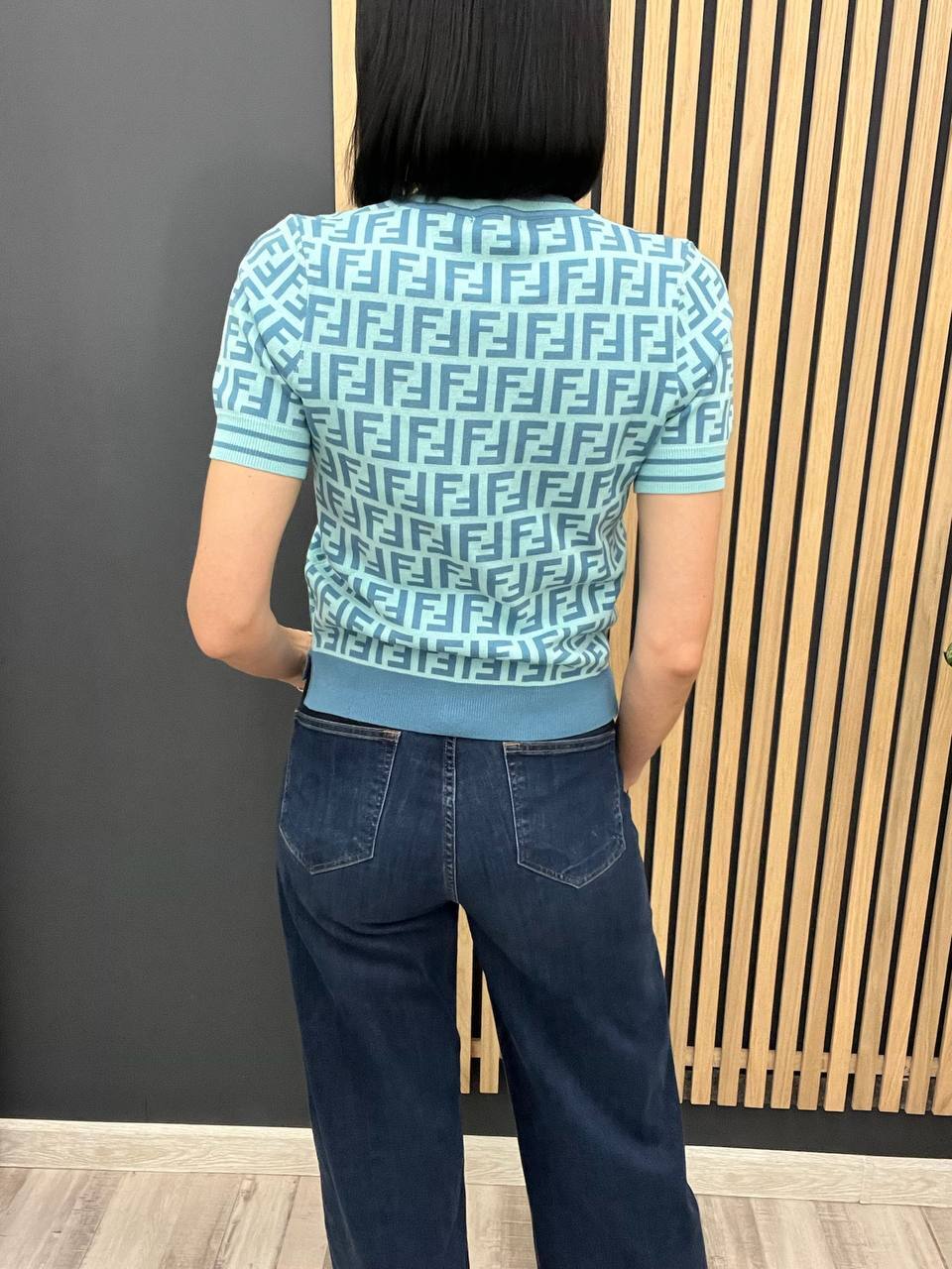 Fendi BP-49977 трикотажная футболка премиум Fendi BP-49977 трикотажная футболка премиум