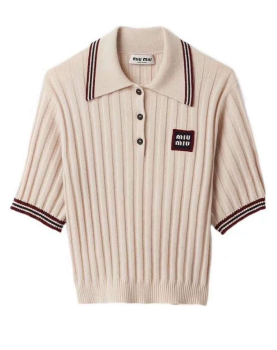 Miu Miu BP-45483 люксовое поло Miu Miu BP-45483 люксовое поло