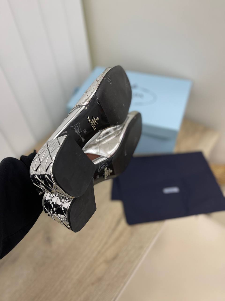 Повседневные босоножки Prada BP-27786 Повседневные босоножки Prada BP-27786