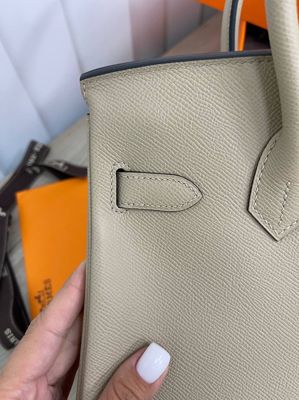 Элитная сумка женская Hermes Birkin 30 cm, Epsom BP-15594 Элитная сумка женская Hermes Birkin 30 cm, Epsom BP-15594