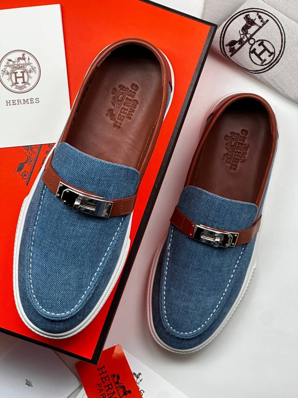 Лоферы Hermes BP-36263 Лоферы Hermes BP-36263