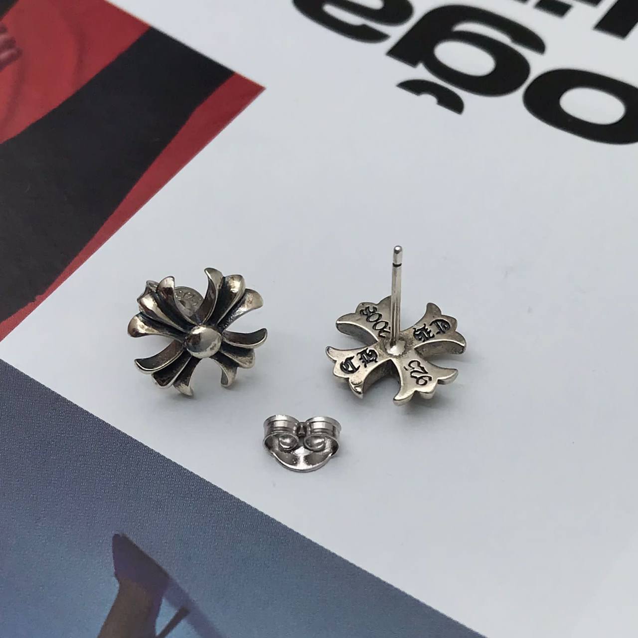 Коллекционные серьги Chrome hearts BP-37900 Коллекционные серьги Chrome hearts BP-37900