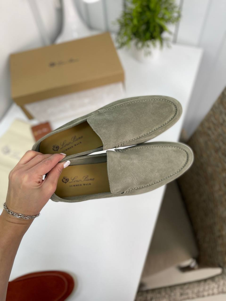 Лоферы стильные Loro Piana BP-13664 Лоферы стильные Loro Piana BP-13664