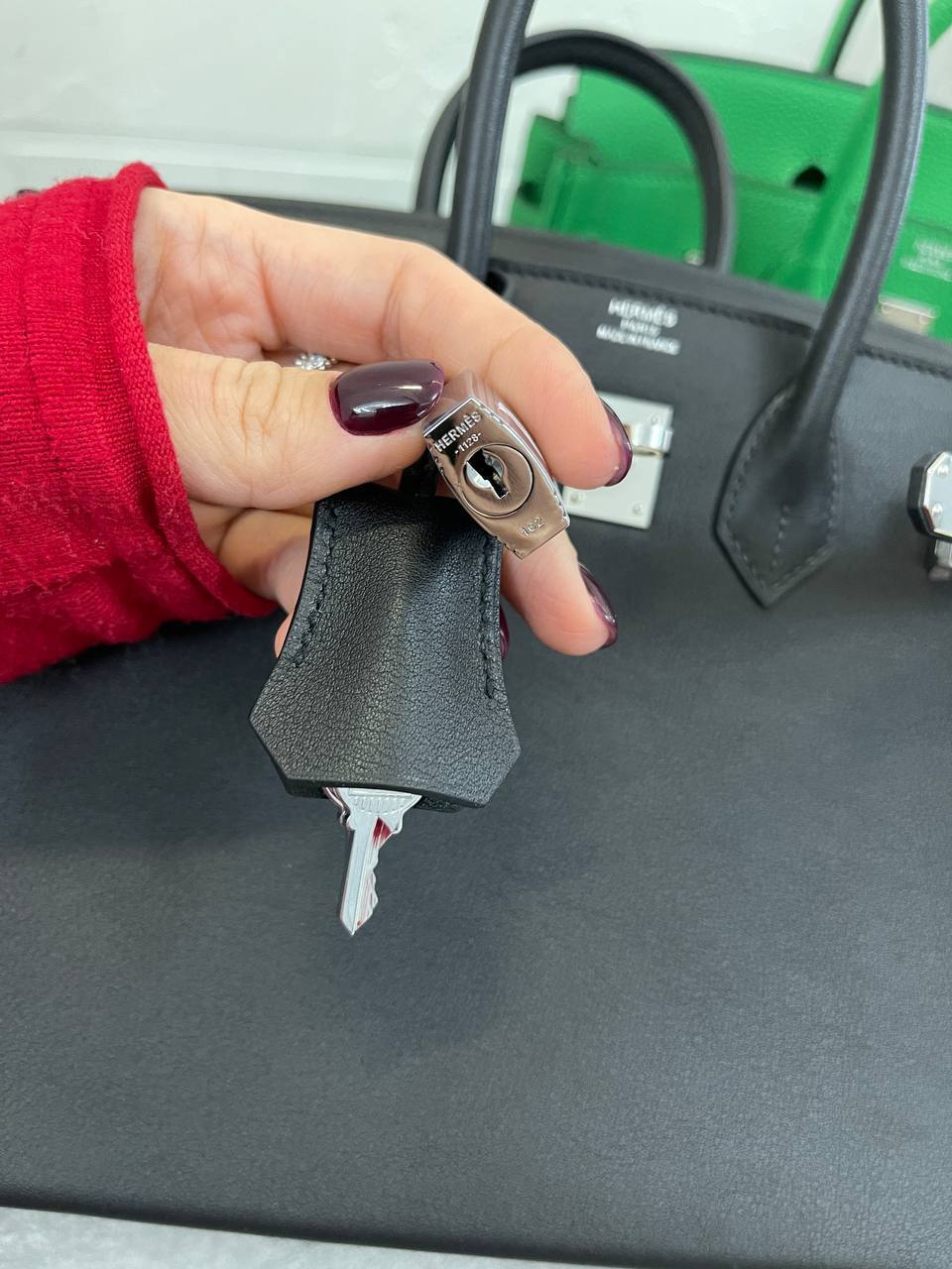 Трендовая женская сумка Birkin 25 см, swift Hermes BP-42232 Трендовая женская сумка Birkin 25 см, swift Hermes BP-42232