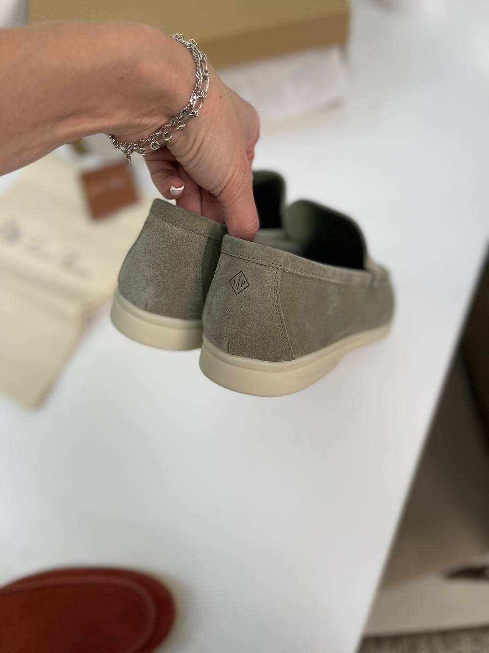 Лоферы стильные Loro Piana BP-13664 Лоферы стильные Loro Piana BP-13664