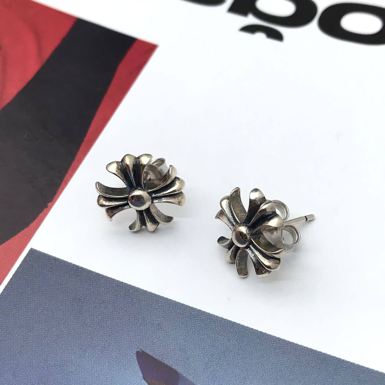 Коллекционные серьги Chrome hearts BP-37900 Коллекционные серьги Chrome hearts BP-37900