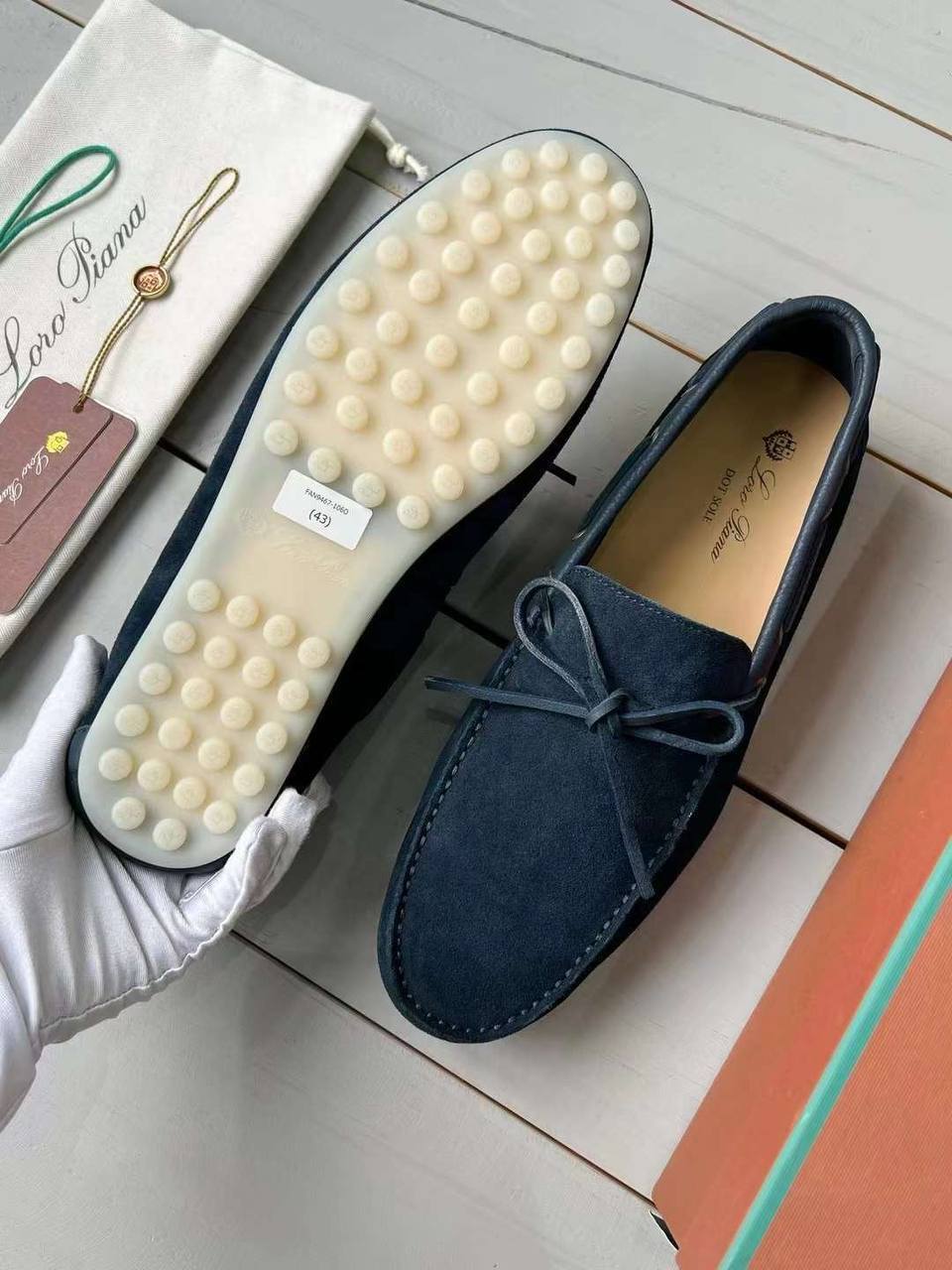 Удобные мокасины Loro Piana BP-51528 Удобные мокасины Loro Piana BP-51528