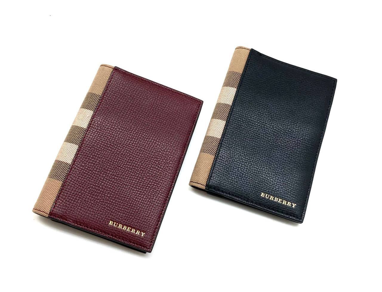 Кожаная обложка на паспорт Burberry BP-15712 Кожаная обложка на паспорт Burberry BP-15712