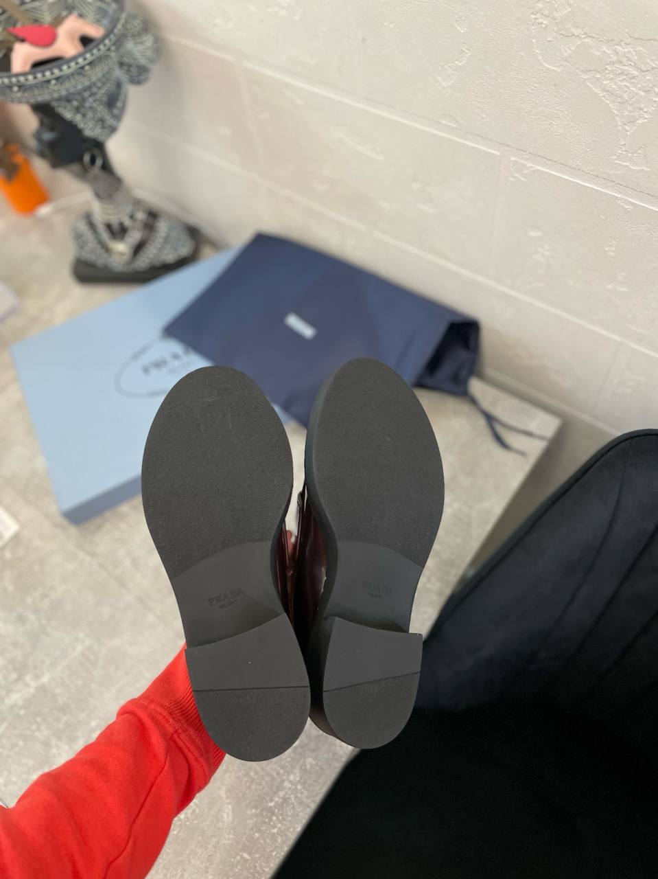 Люкс лоферы Prada BP-42648 Люкс лоферы Prada BP-42648