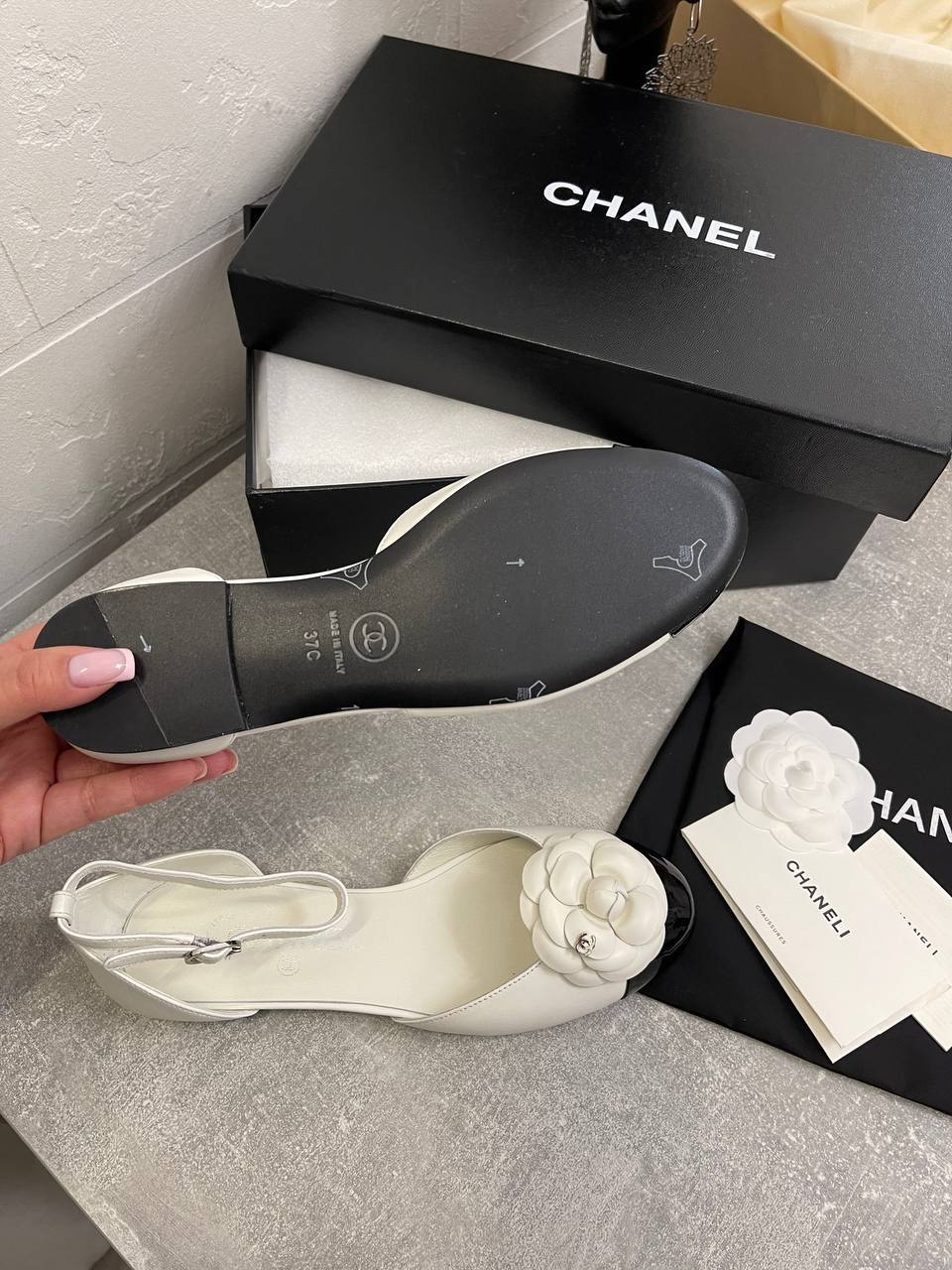 Дизайнерские балетки Chanel BP-49143 Дизайнерские балетки Chanel BP-49143