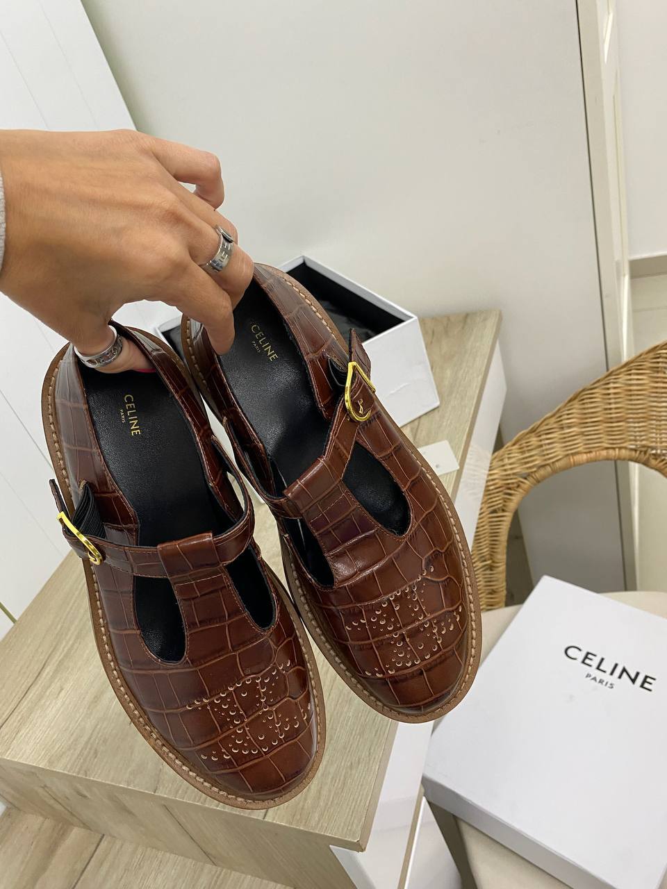 Премиальные дерби Celine BP-18564 Премиальные дерби Celine BP-18564