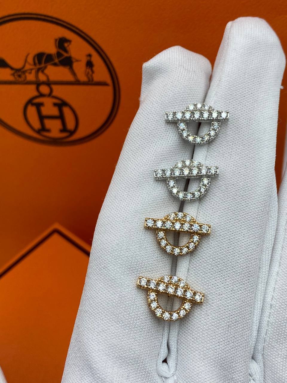 Элитные серьги Hermes BP-42579 Элитные серьги Hermes BP-42579