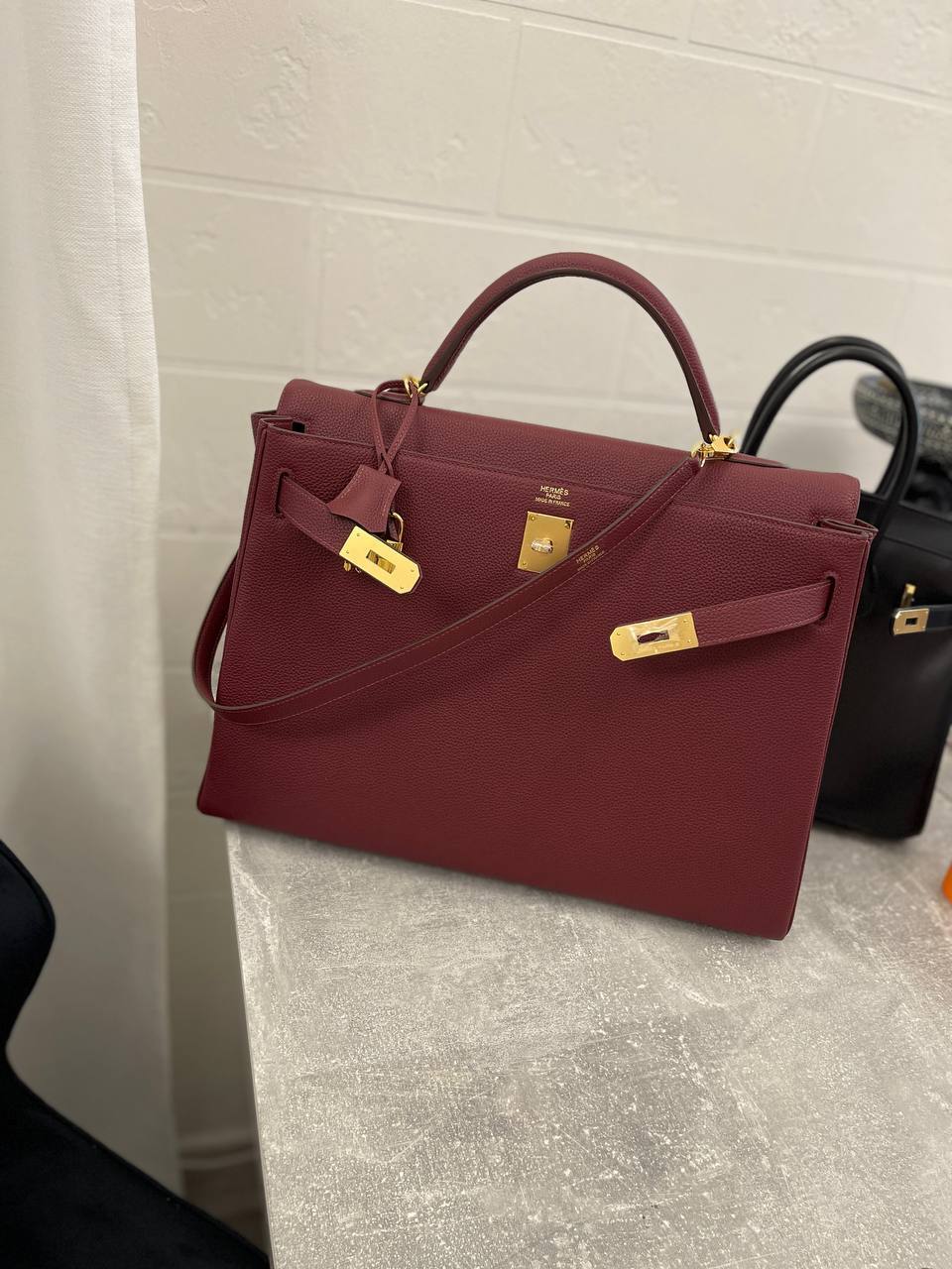 Коллекционная сумка женская Kelly 40 см, togo Hermes BP-43211 Коллекционная сумка женская Kelly 40 см, togo Hermes BP-43211