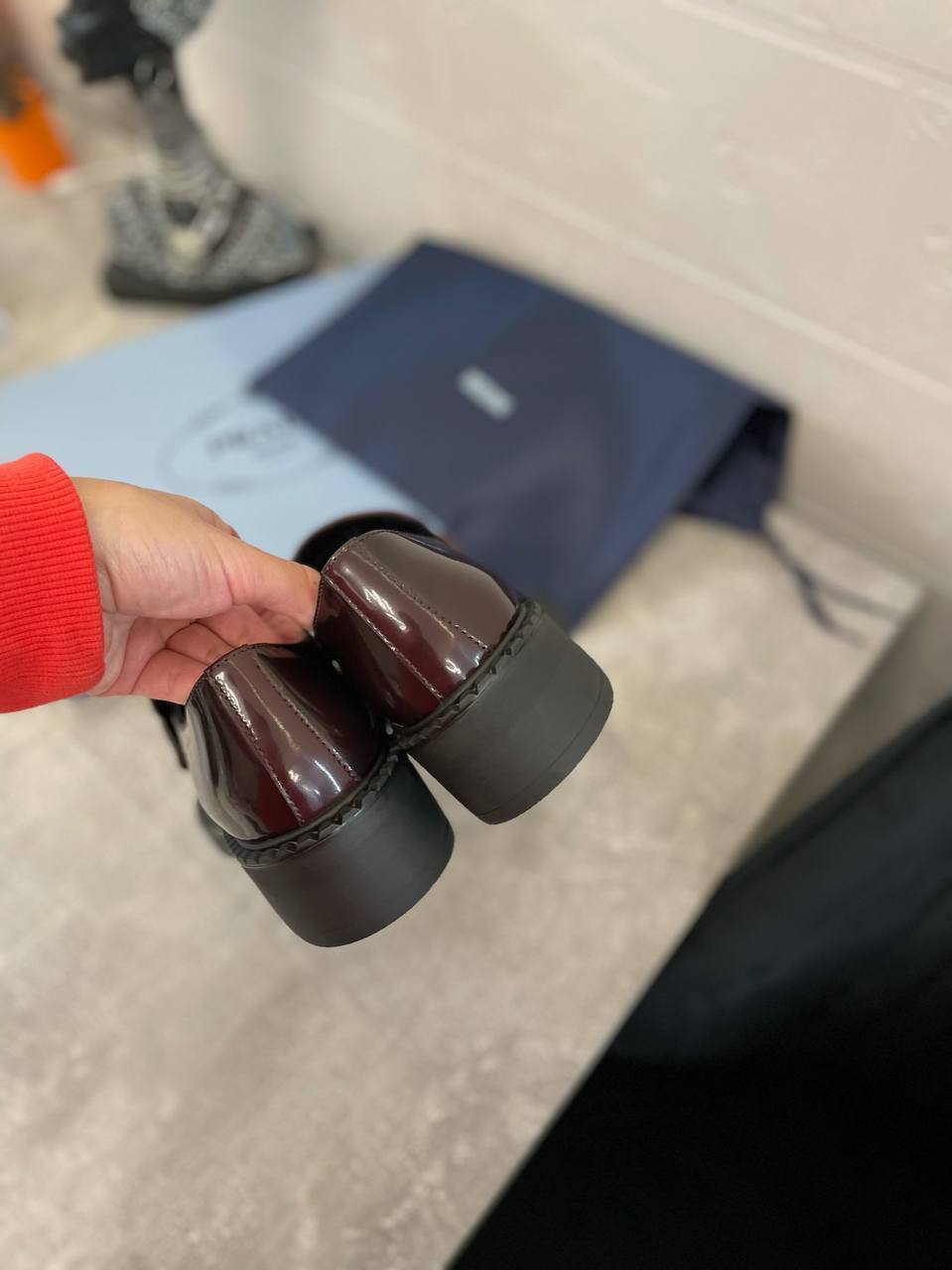 Люкс лоферы Prada BP-42648 Люкс лоферы Prada BP-42648