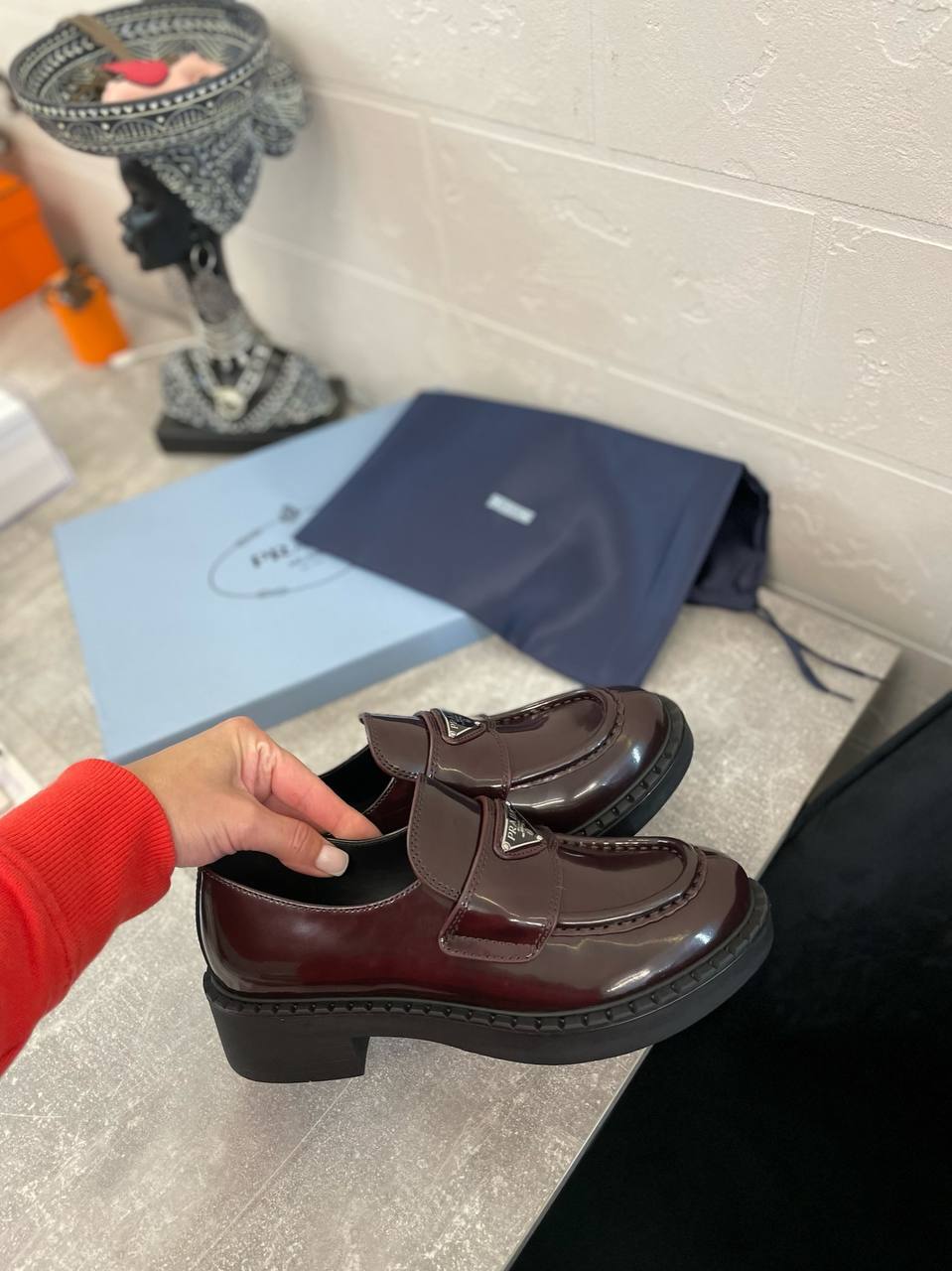 Люкс лоферы Prada BP-42648 Люкс лоферы Prada BP-42648