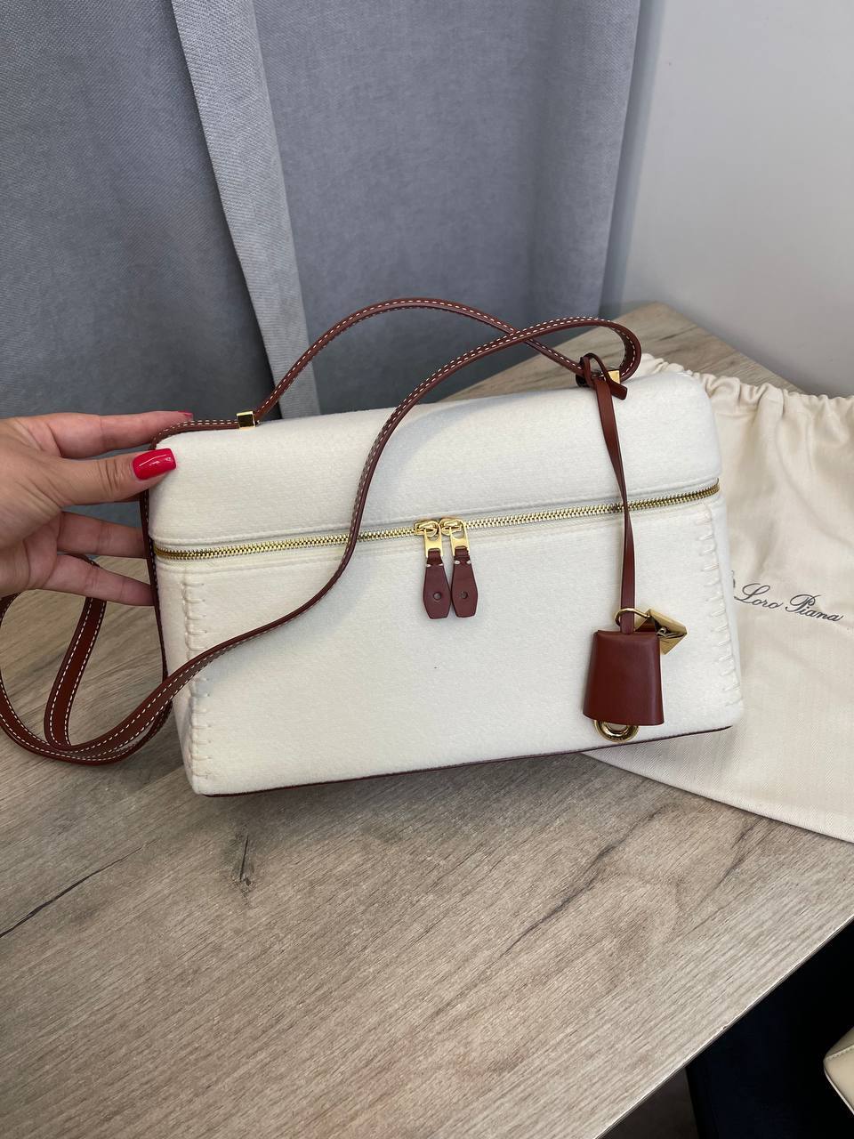 Коллекционная женская сумка Loro Piana BP-53110 Коллекционная женская сумка Loro Piana BP-53110