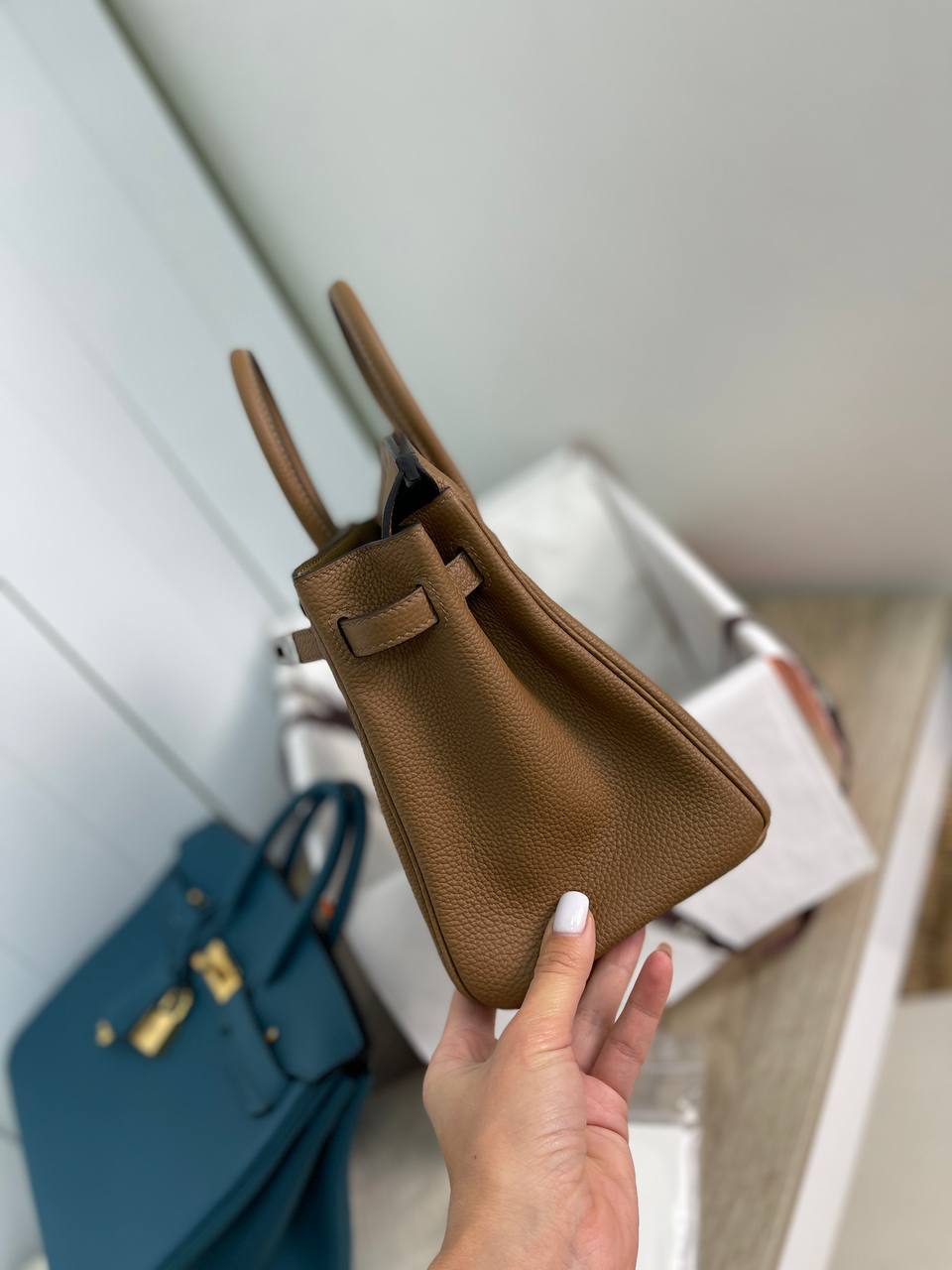 Премиум женская сумка Birkin 25 Togo Hermes BP-18147 Премиум женская сумка Birkin 25 Togo Hermes BP-18147