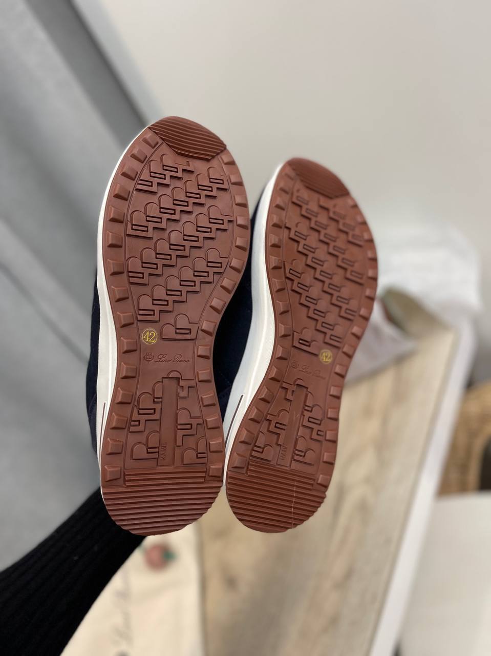 Лимитированные мужские кроссовки Loro Piana BP-41883 Лимитированные мужские кроссовки Loro Piana BP-41883