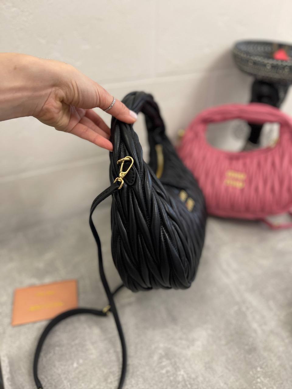 Сумка женская премиум Miu Miu 27 см BP-45643 Сумка женская премиум Miu Miu 27 см BP-45643