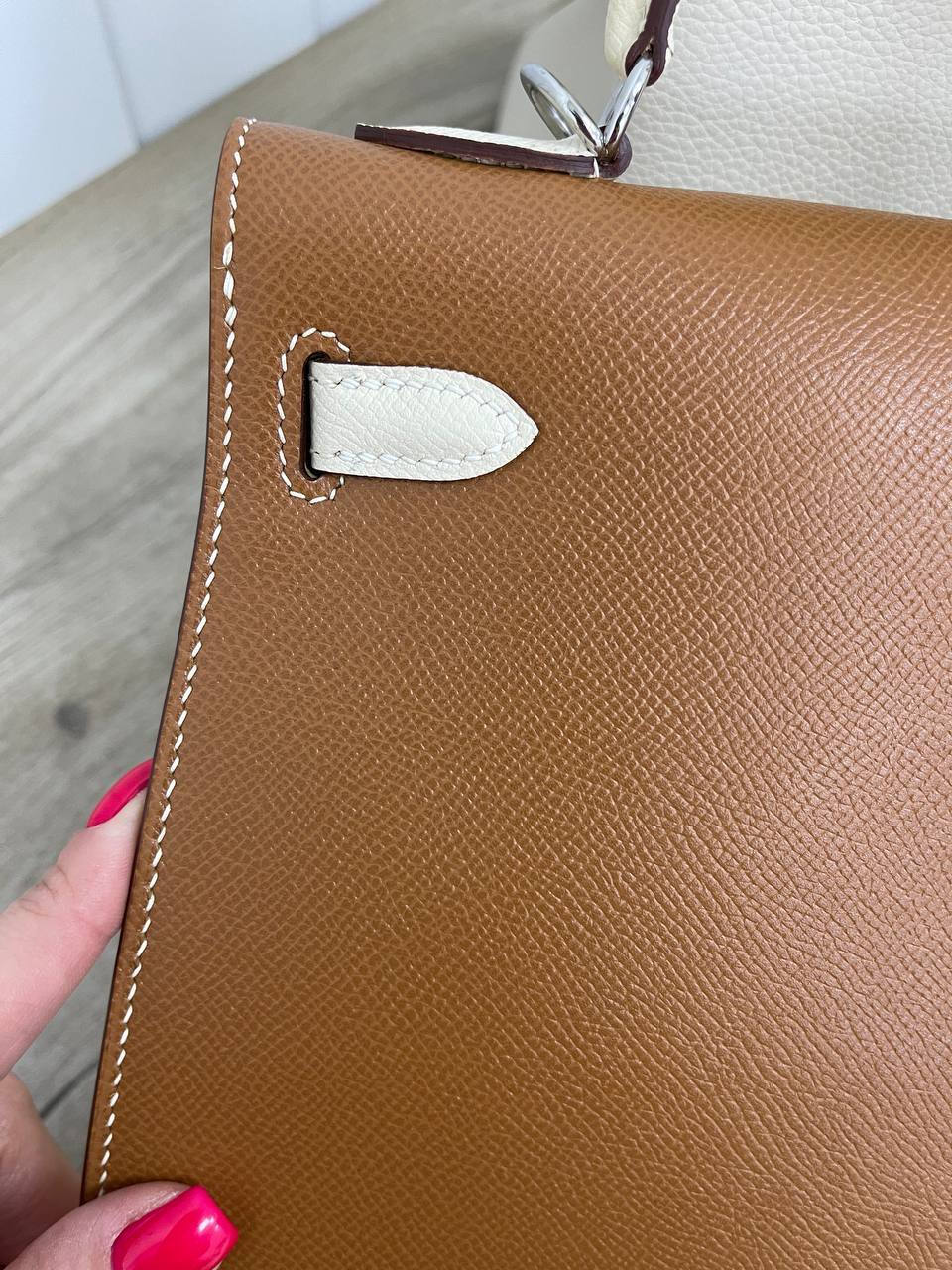 Коллекционная женская сумка Kelly 25 см, PHW Hermes BP-29489 Коллекционная женская сумка Kelly 25 см, PHW Hermes BP-29489