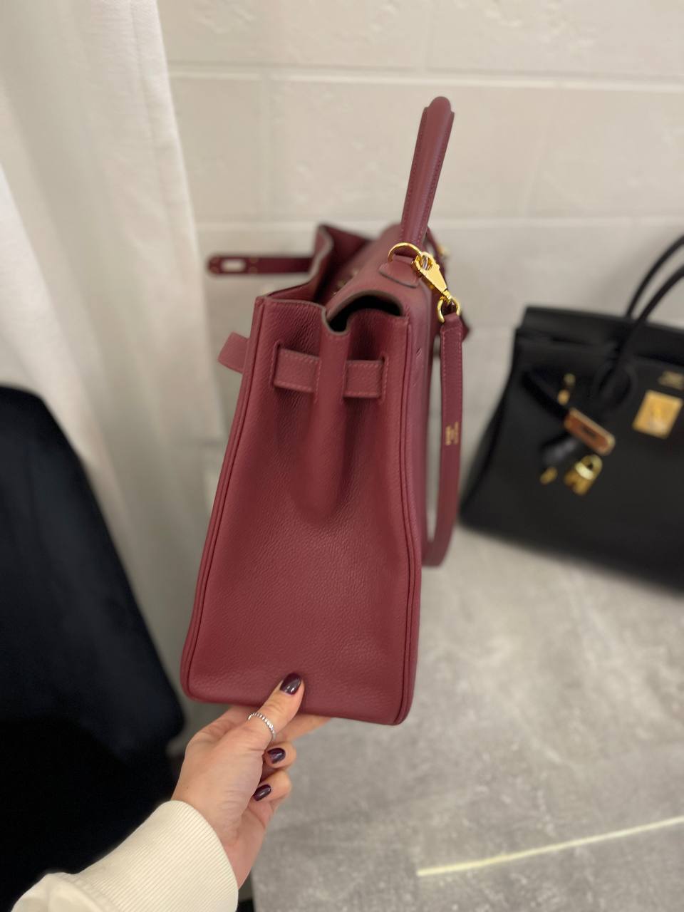 Коллекционная сумка женская Kelly 40 см, togo Hermes BP-43211 Коллекционная сумка женская Kelly 40 см, togo Hermes BP-43211