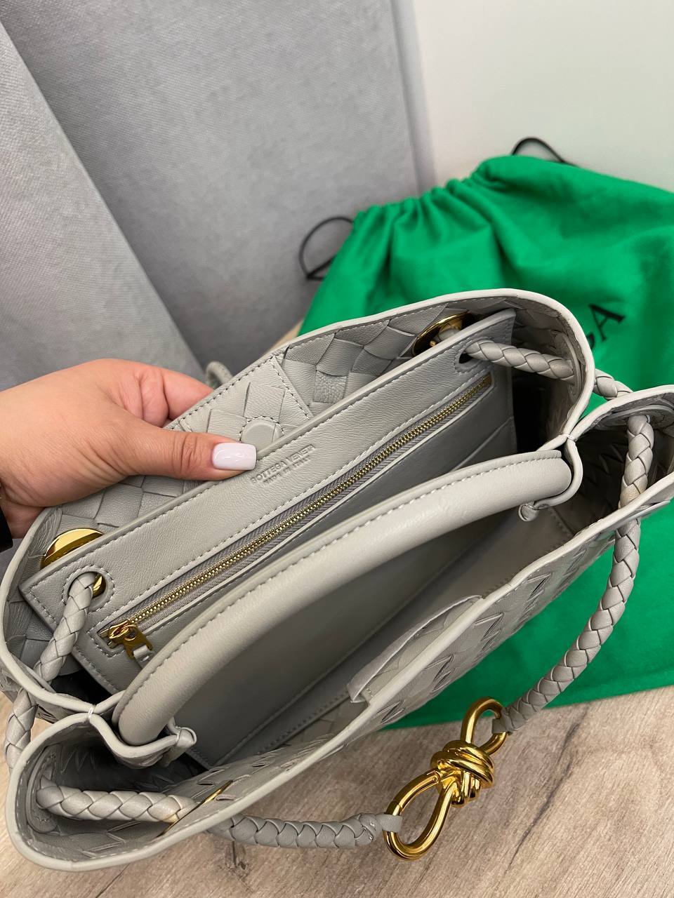 Коллекционная элитная сумка Bottega Veneta 25 см BP-50296 Коллекционная элитная сумка Bottega Veneta 25 см BP-50296