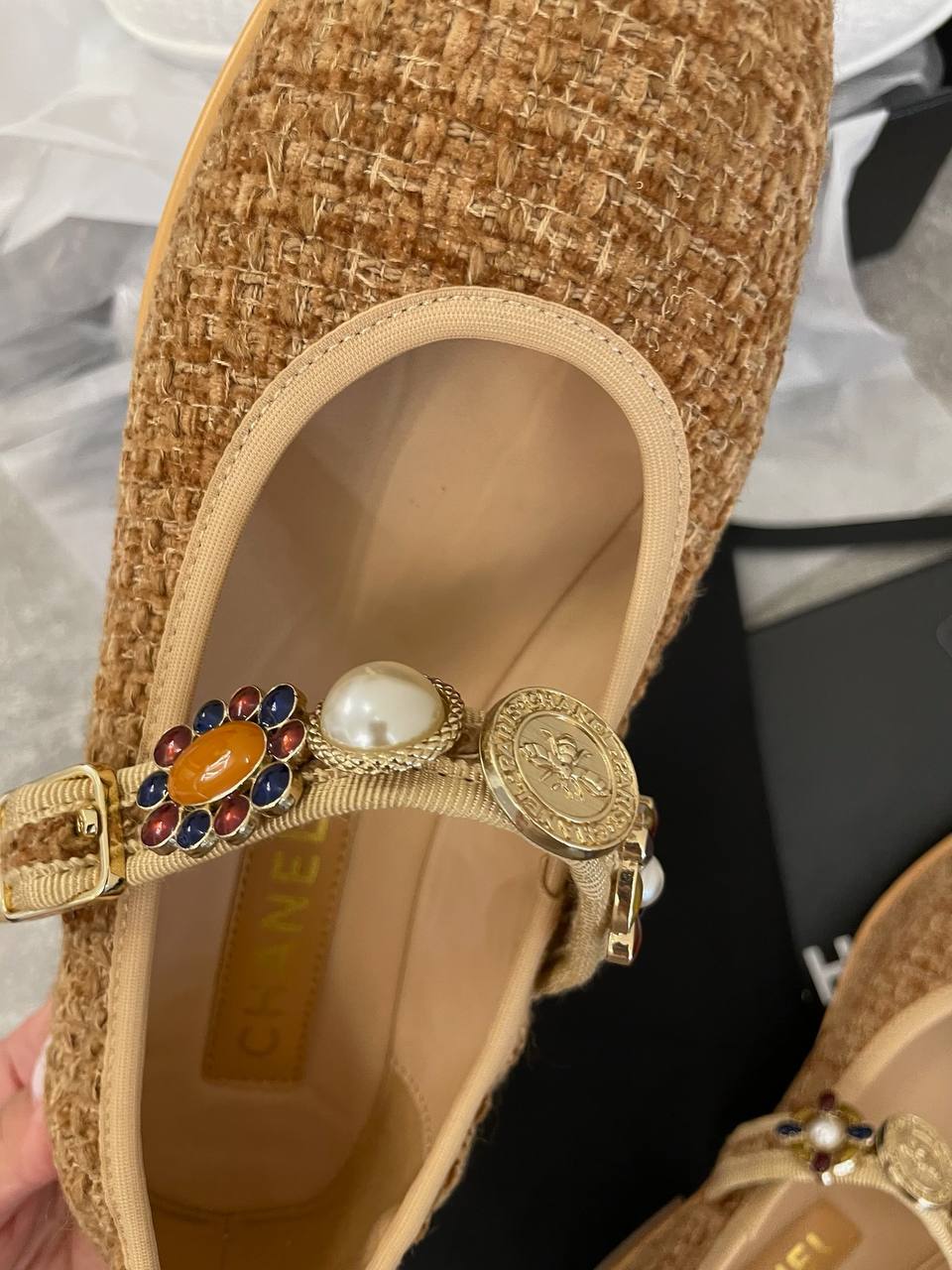 Эксклюзивные балетки Chanel BP-52478 Эксклюзивные балетки Chanel BP-52478