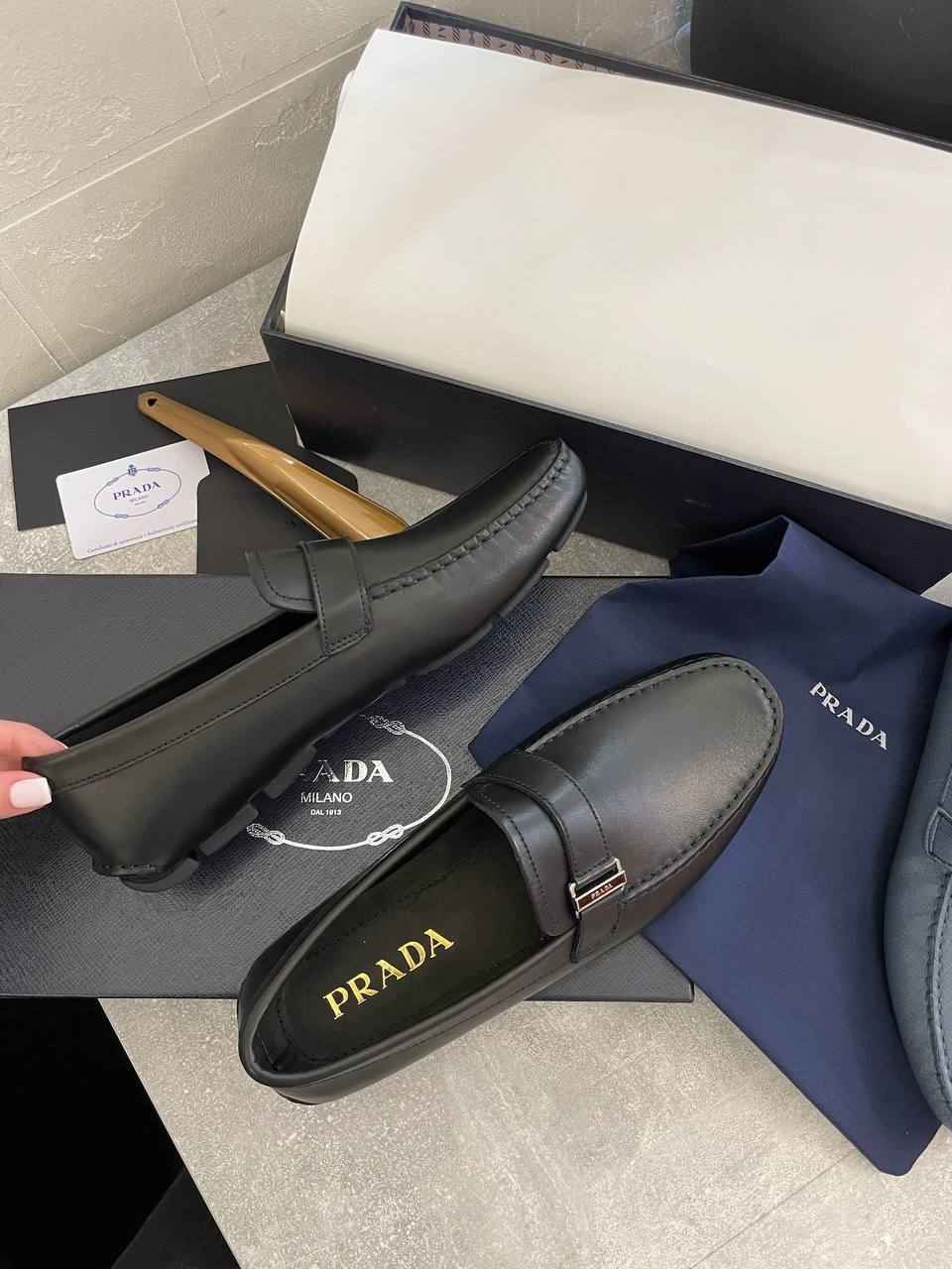 Мокасины лимитированные Prada BP-49129 Мокасины лимитированные Prada BP-49129