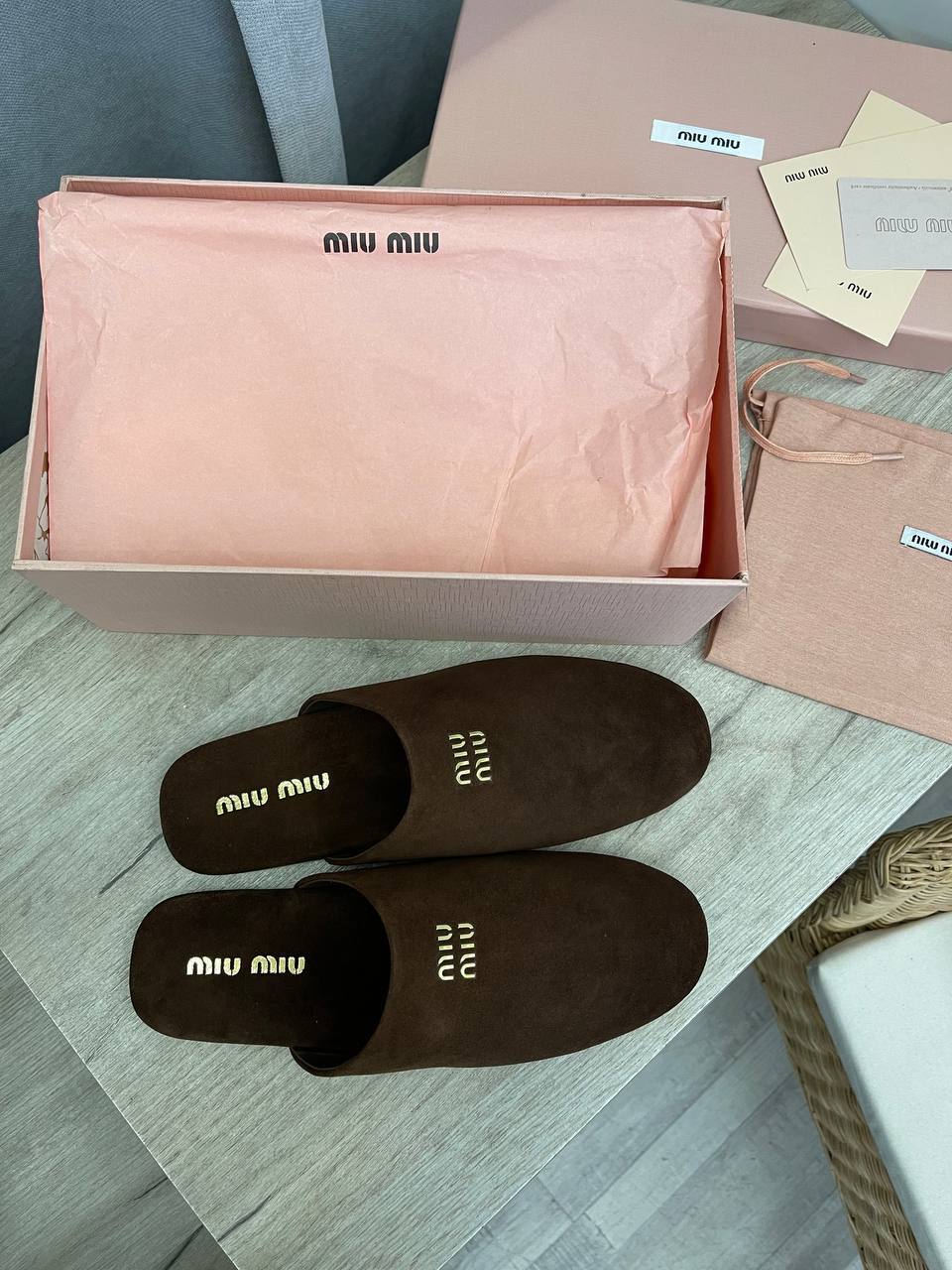 Люкс мюли Miu Miu BP-53179 Люкс мюли Miu Miu BP-53179