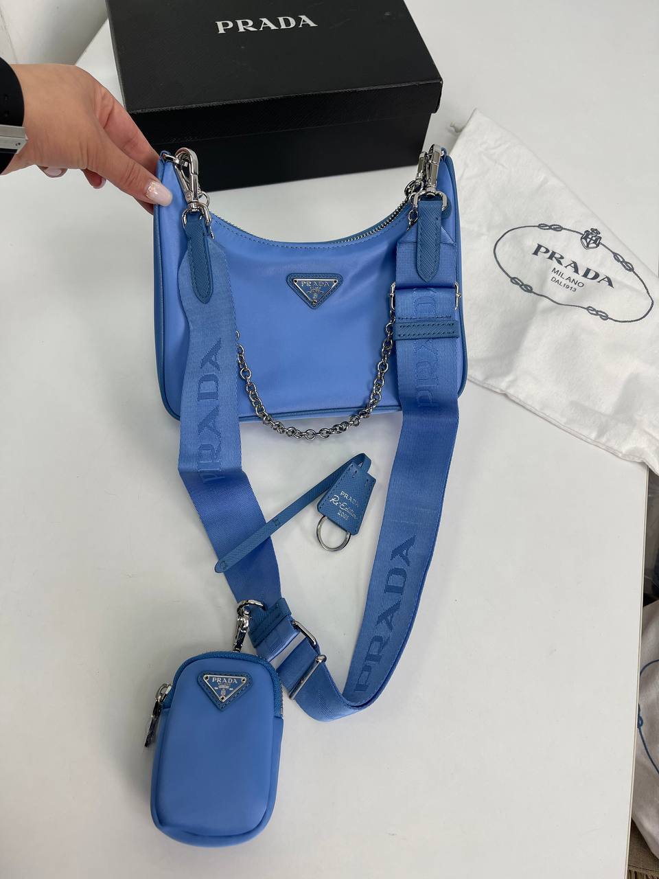 Трендовая сумка женская Prada BP-31605 Трендовая сумка женская Prada BP-31605