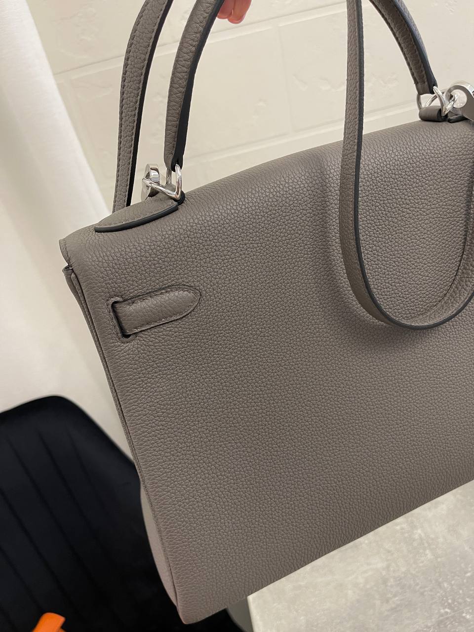 Элитная женская сумка Kelly 32 см, PHW Hermes BP-51291 Элитная женская сумка Kelly 32 см, PHW Hermes BP-51291