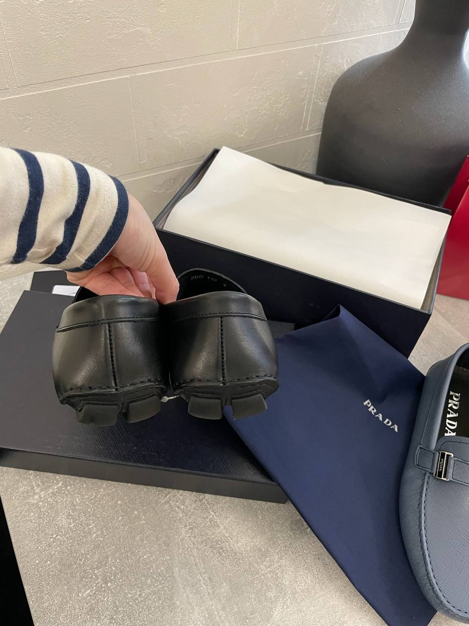 Мокасины лимитированные Prada BP-49129 Мокасины лимитированные Prada BP-49129