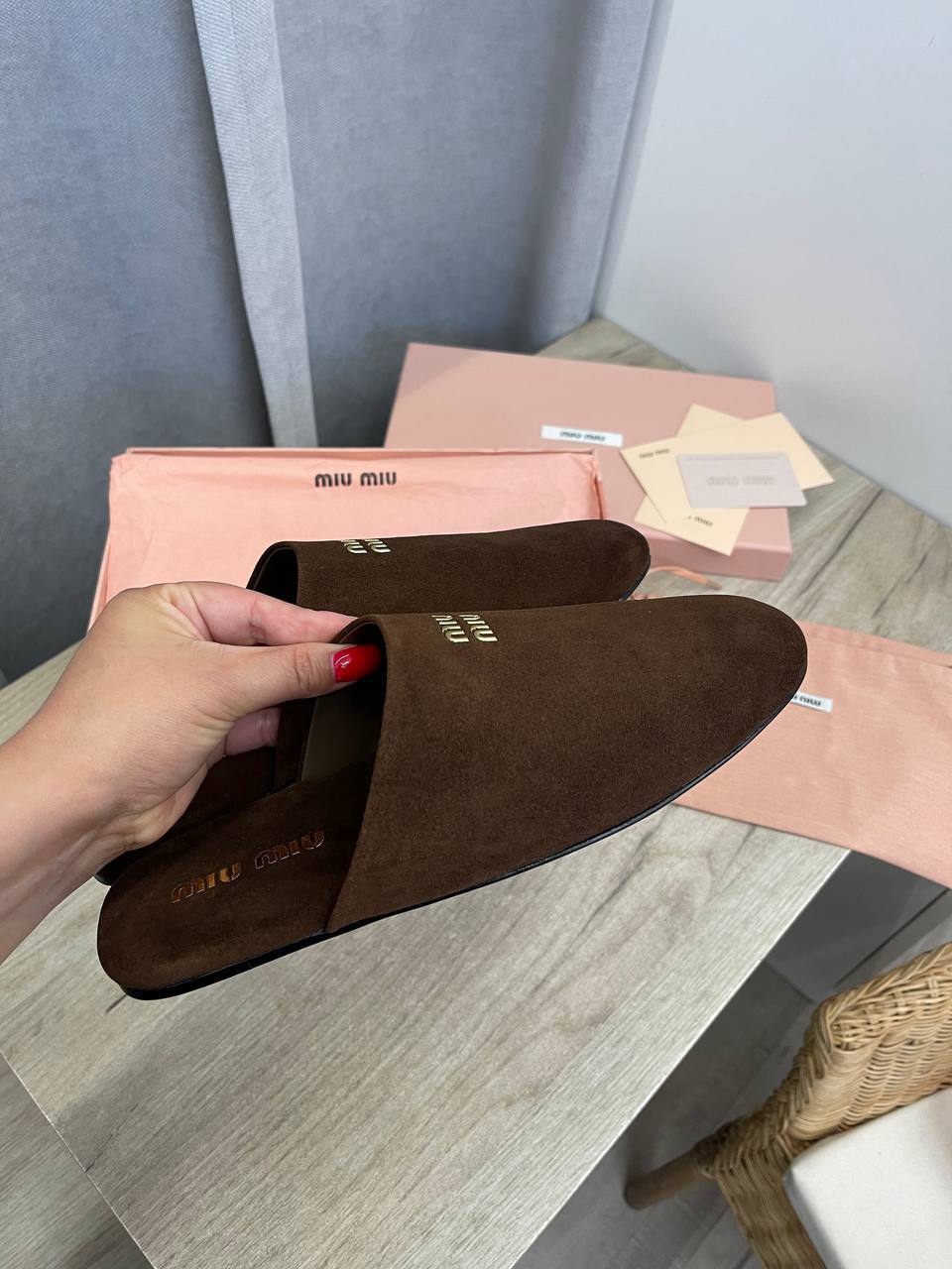 Люкс мюли Miu Miu BP-53179 Люкс мюли Miu Miu BP-53179