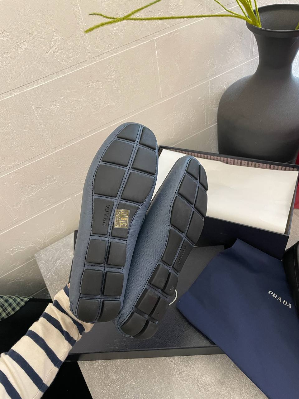 Мокасины дизайнерские Prada BP-49128 Мокасины дизайнерские Prada BP-49128