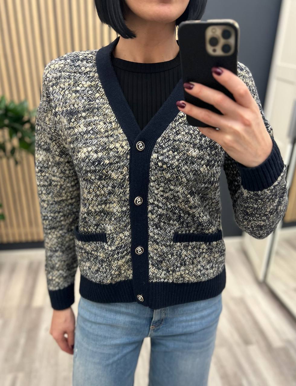 Chanel BP-44168 премиальный кардиган Chanel BP-44168 премиальный кардиган