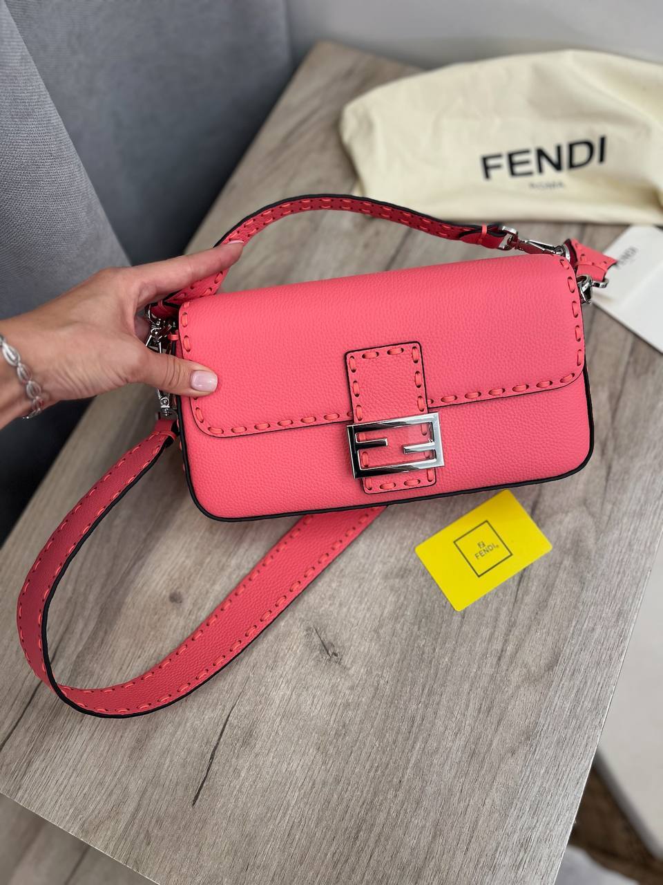Коллекционная сумка женская Fendi BP-52742 Коллекционная сумка женская Fendi BP-52742