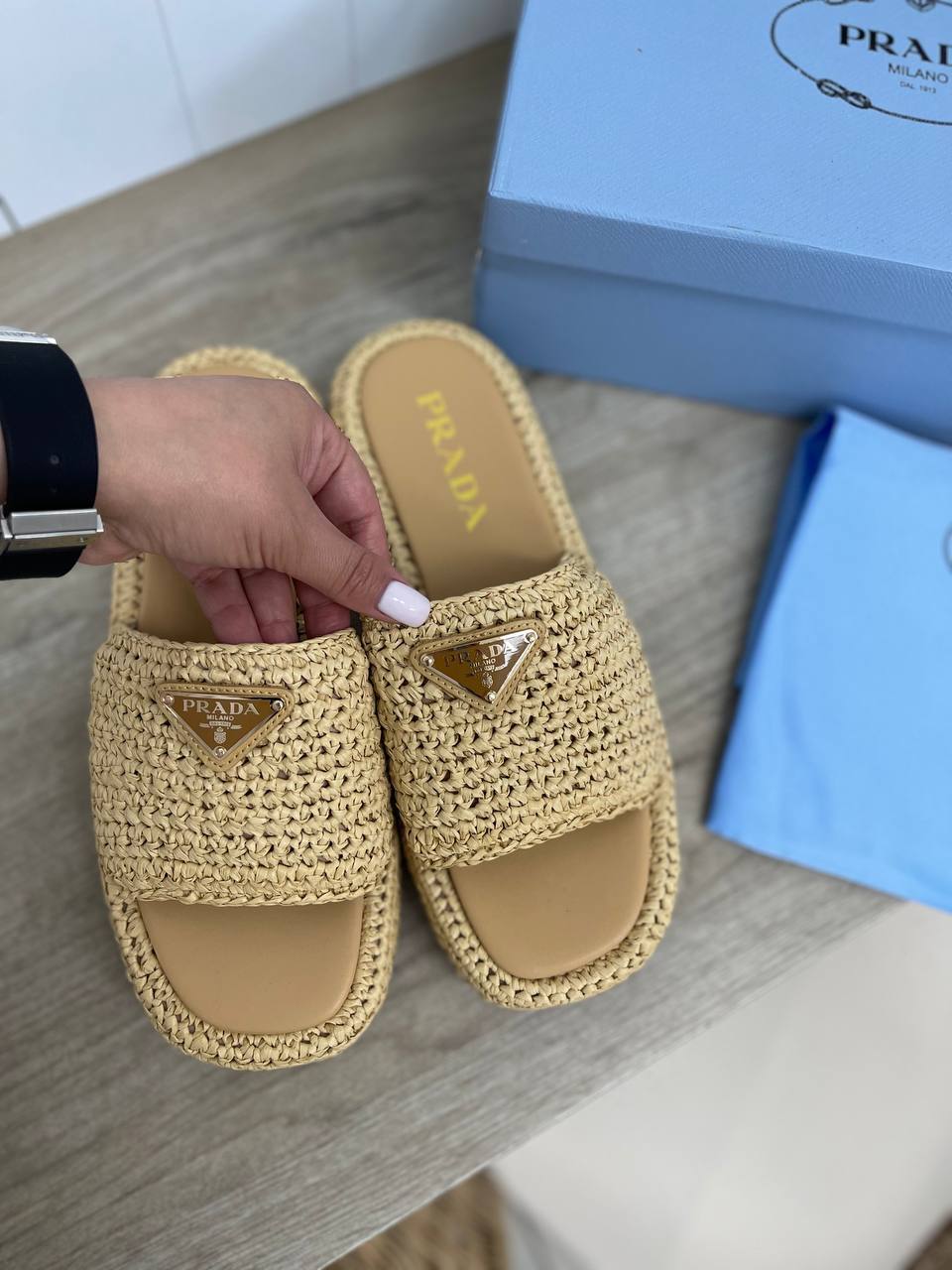 Премиум мюли Prada BP-34855 Премиум мюли Prada BP-34855